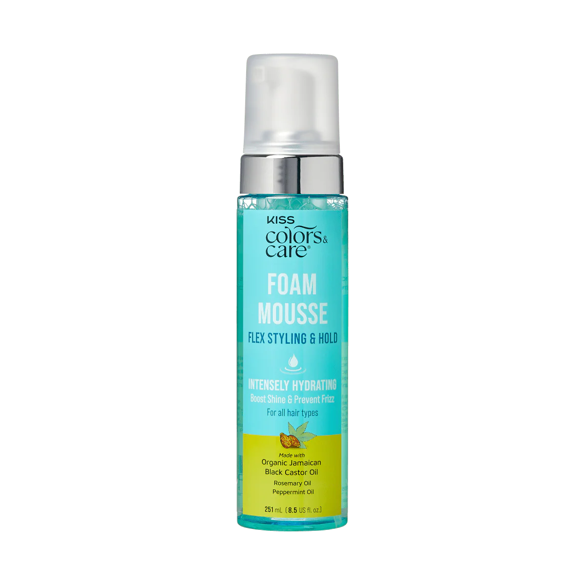 KISS Colors & Care Foam Mousse - 8.5 oz