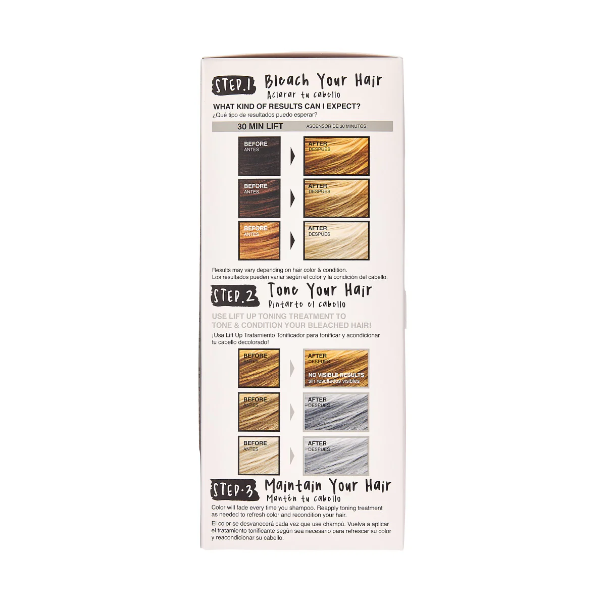 KISS LIFT UP COMPLETE BLEACH & TONE KIT – ICE - Image 5