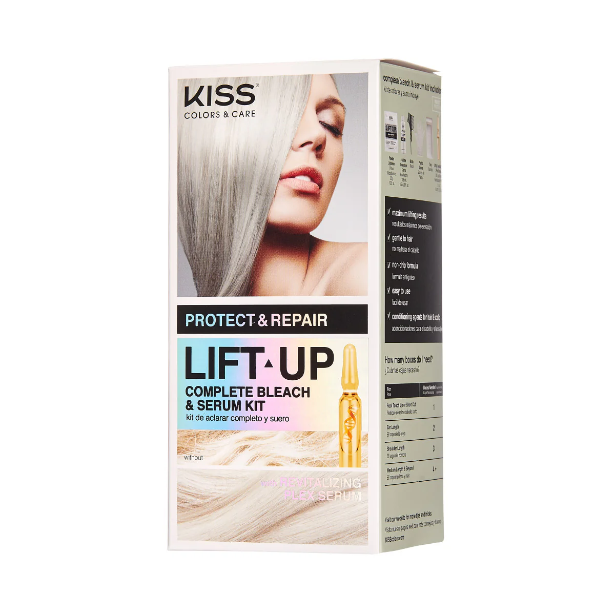 KISS LIFT UP COMPLETE BLEACH & SERUM KIT - Image 6