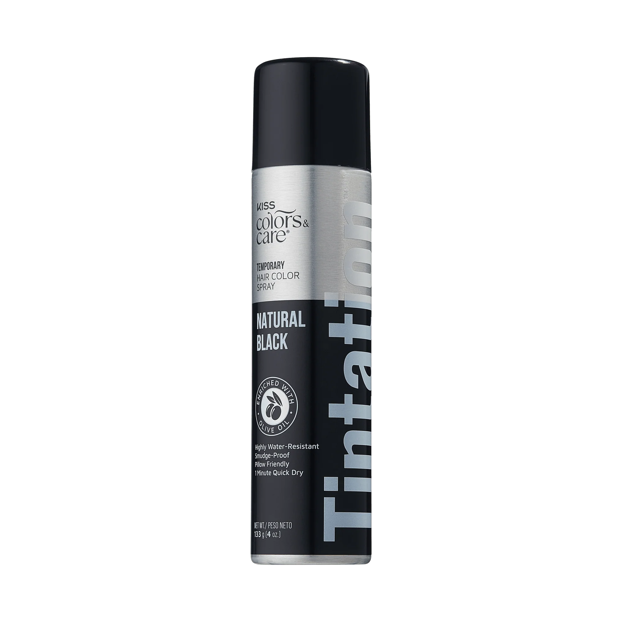 KISS Colors & Care Tintation Spray Natural Black Bundle - 2 Pack - Image 3