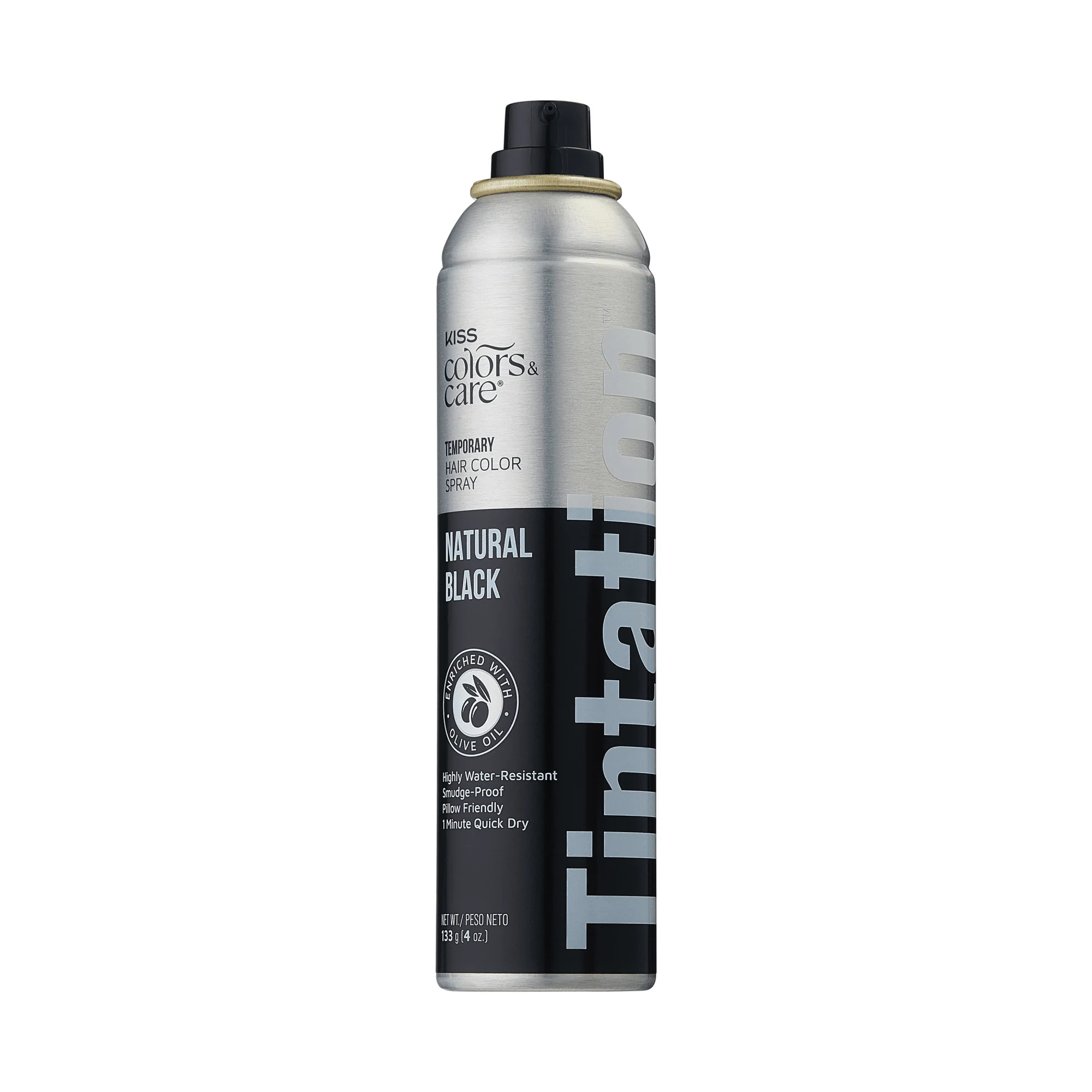 KISS Colors & Care Tintation Spray Natural Black Bundle - 2 Pack - Image 4