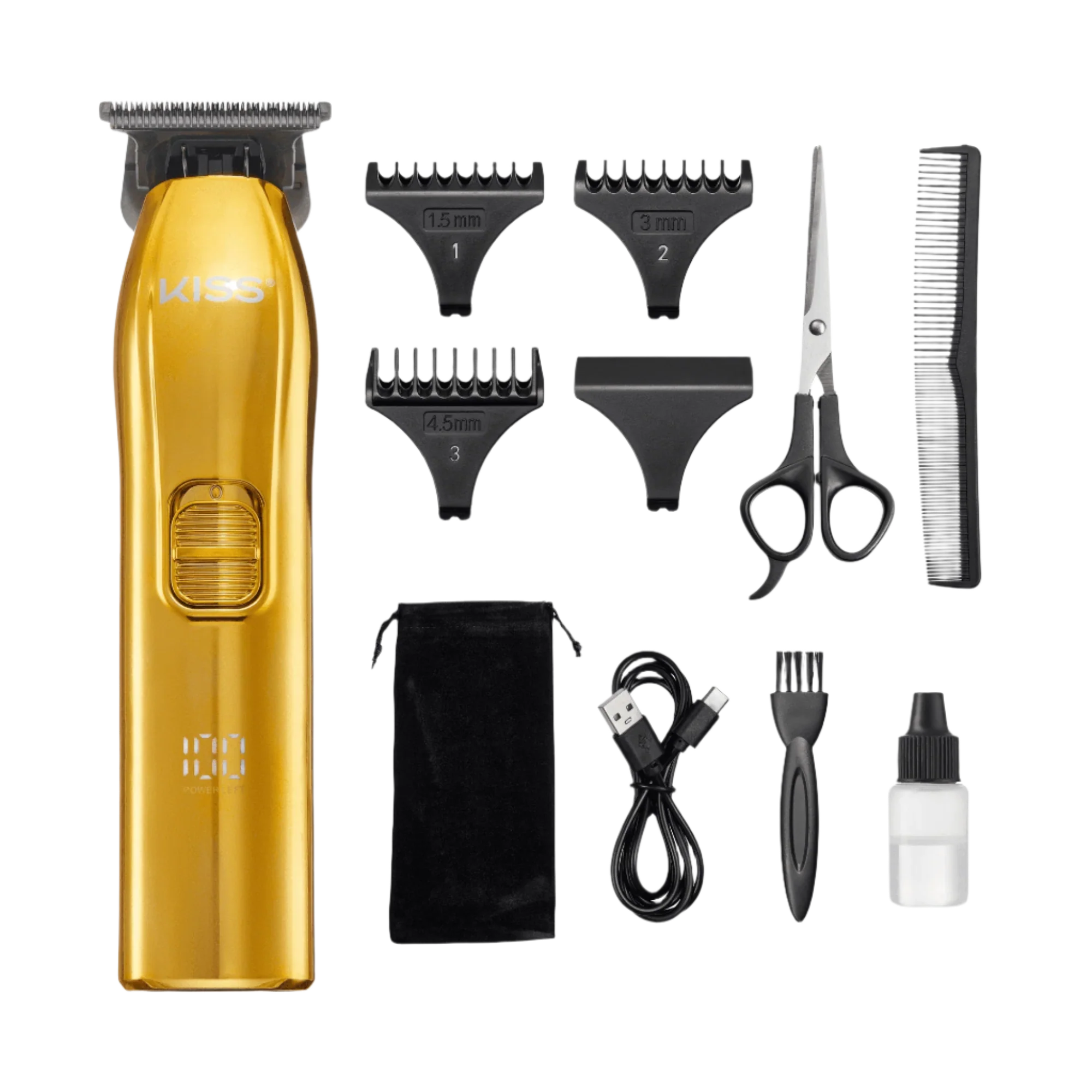 KISS Cordless T-Blade Beard & Hair Trimmer - Image 6
