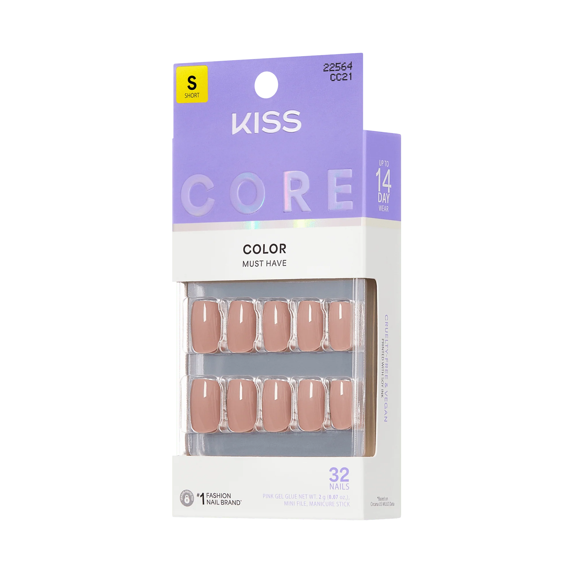KISS CORE Color Press On Glue Nails - Embullience - Image 6