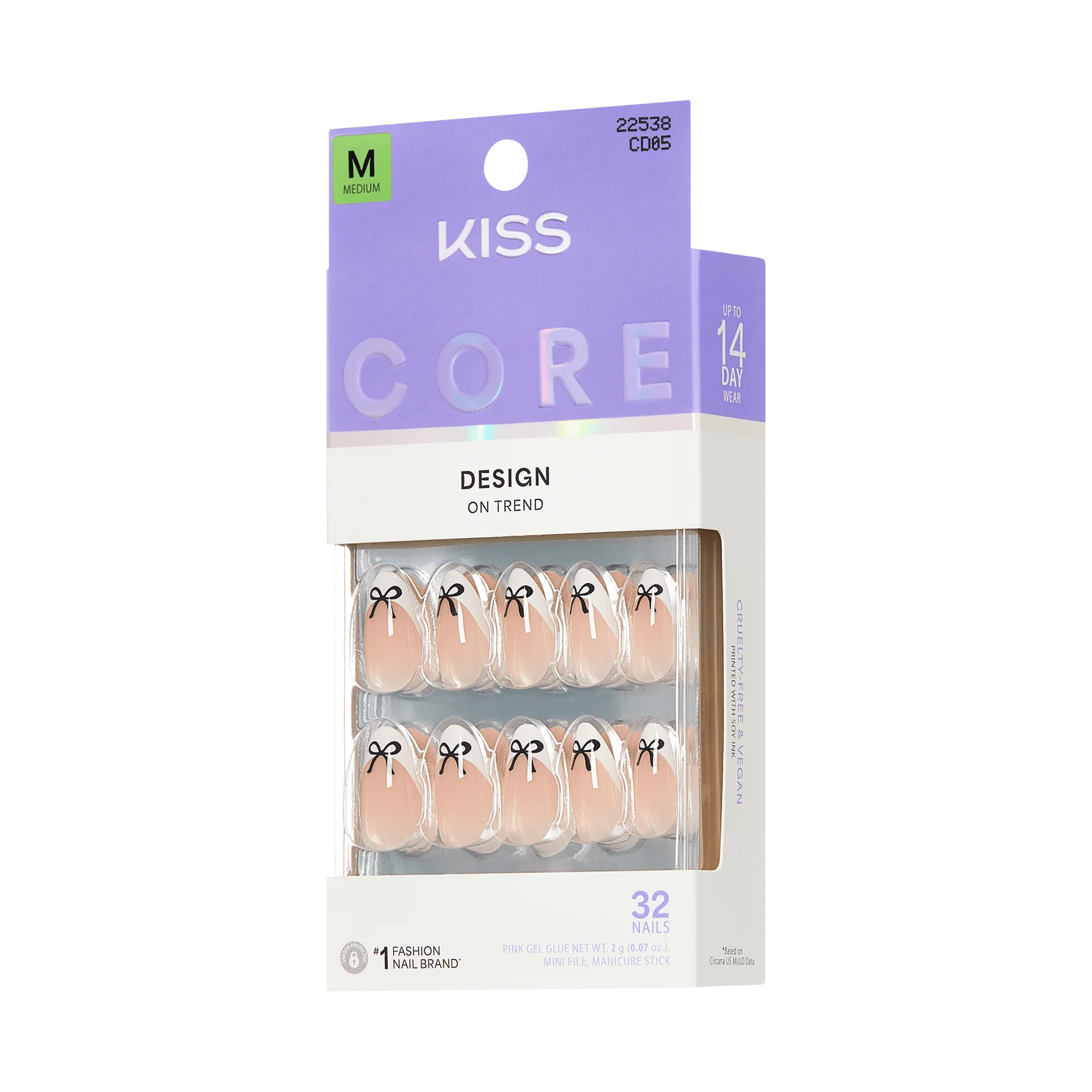 KISS CORE Design Press On Glue Nails - Our Moment - Image 6