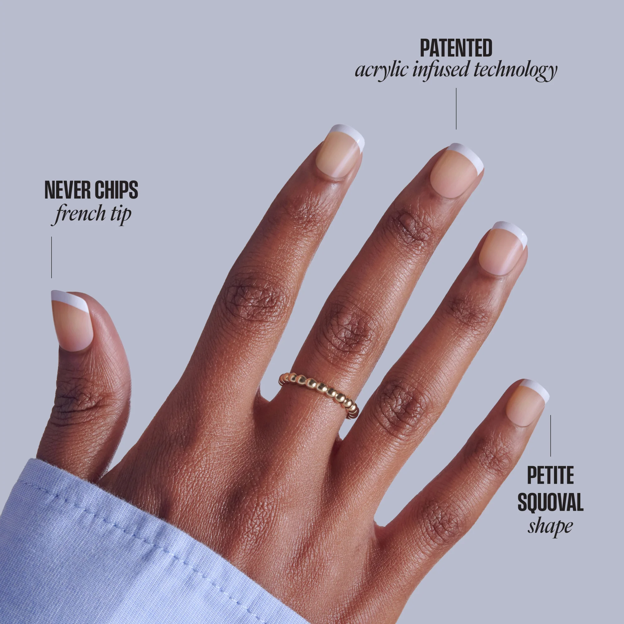 KISS CORE French Press On Glue Nails – Perfection - Image 8