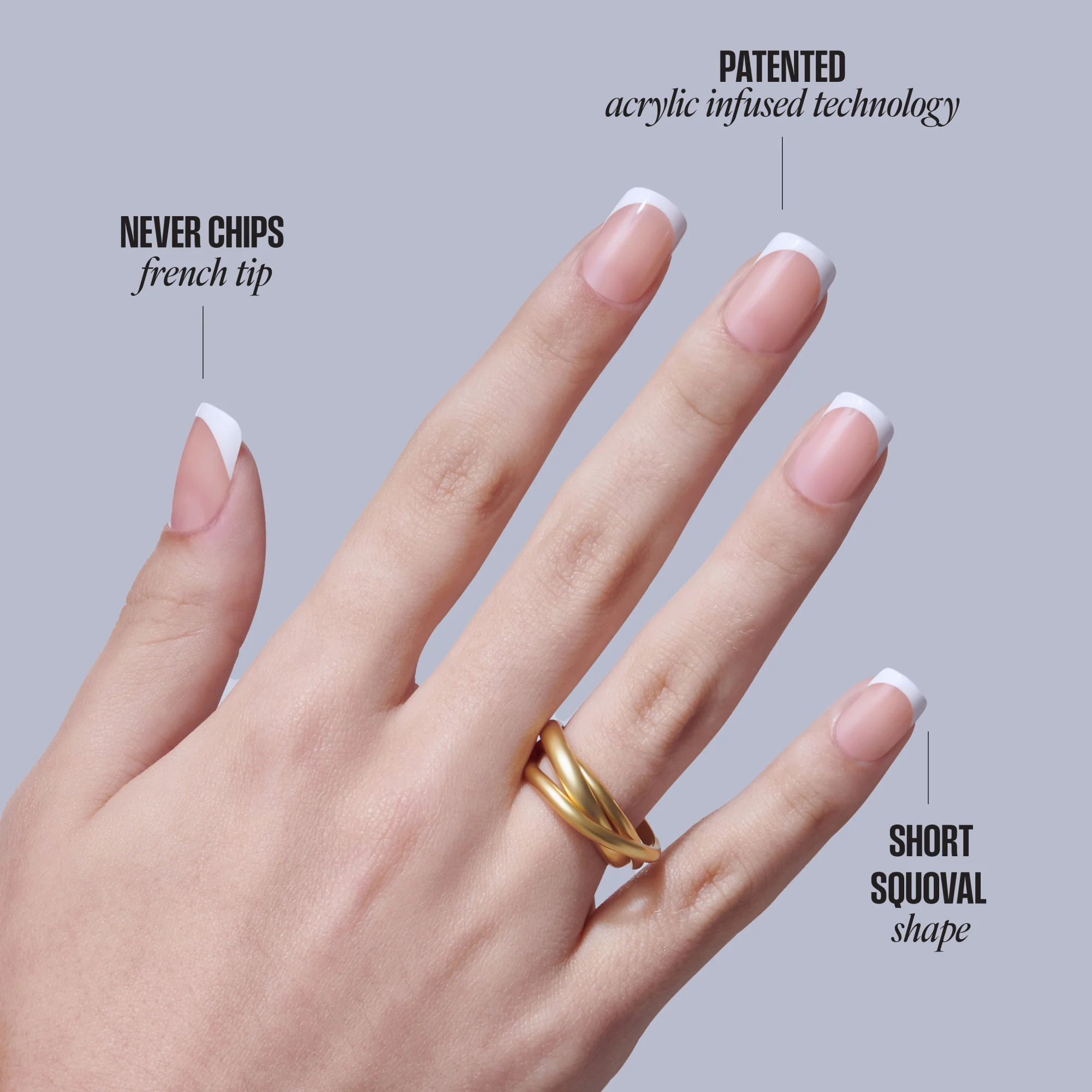 KISS CORE French Press On Glue Nails – Snapshot - Image 9