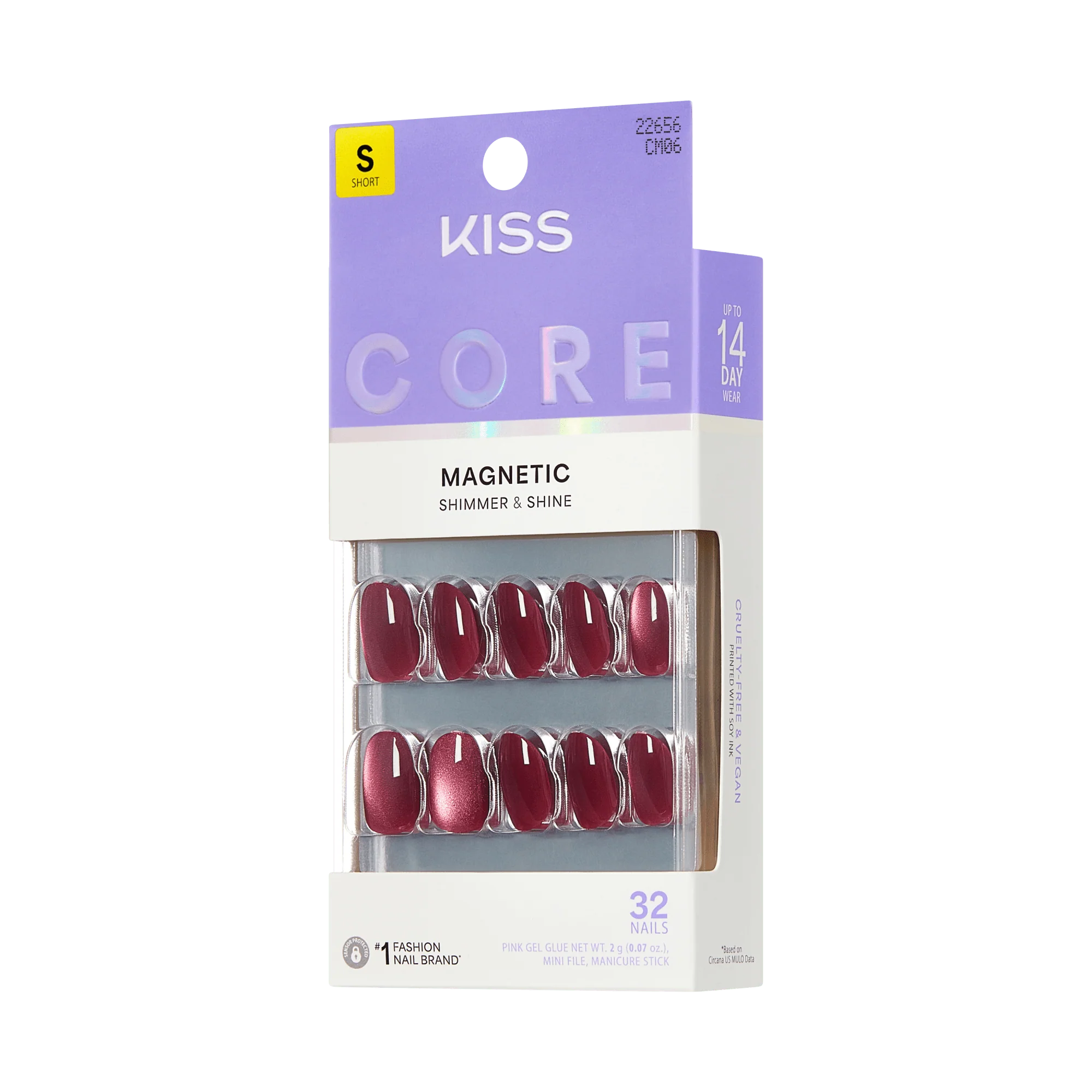 KISS CORE Magnetic Press On Glue Nails - Flaming - Image 6
