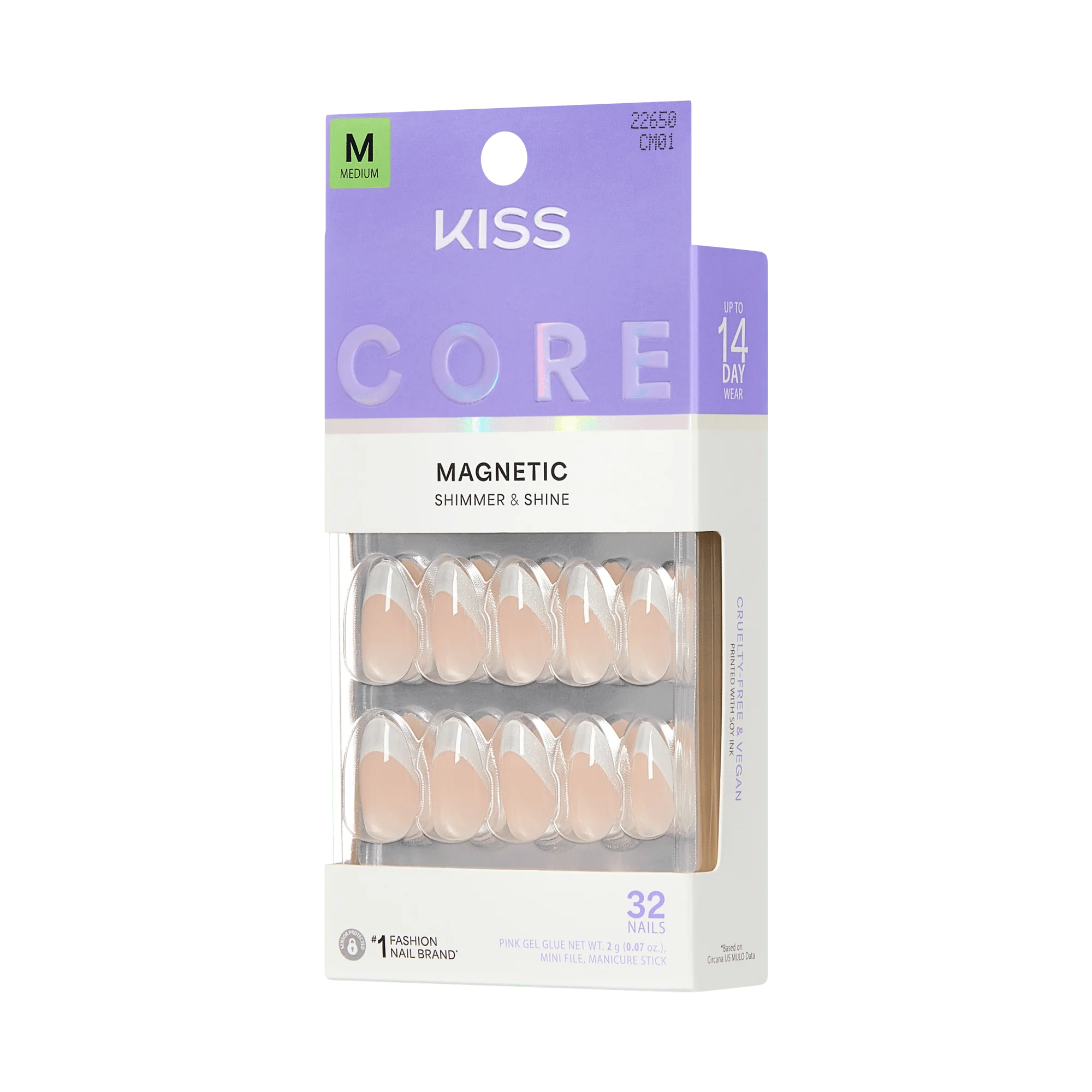 KISS CORE Magnetic Press On Glue Nails - Patchouli - Image 6
