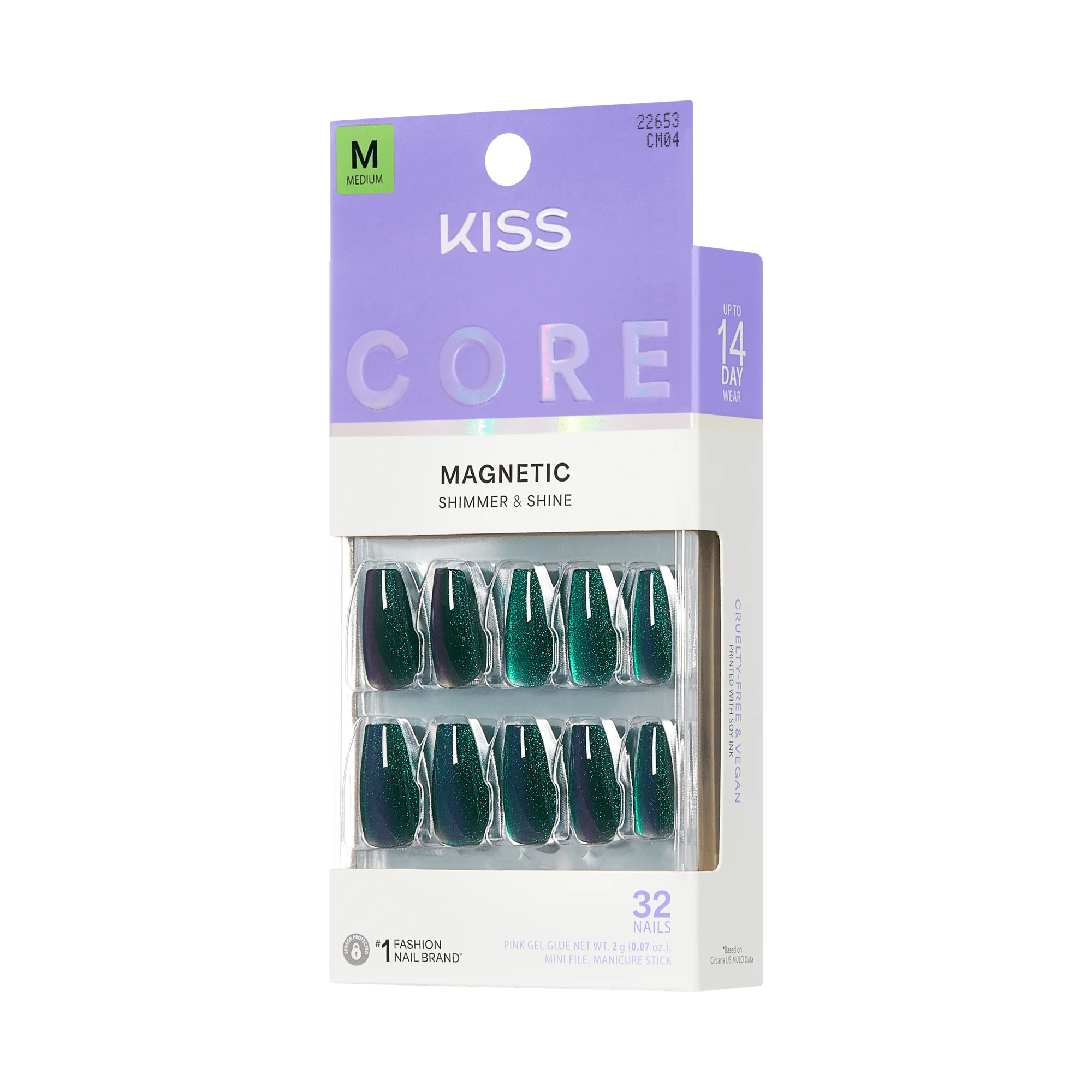 KISS CORE Magnetic Press On Glue Nails – Shimmering - Image 8