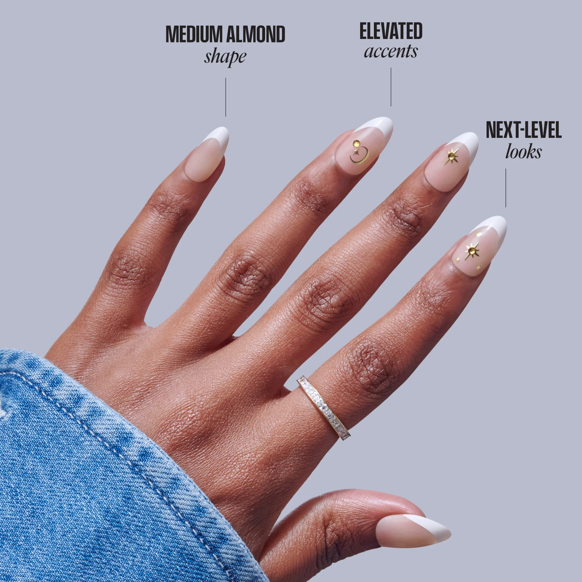 KISS GLAM 3D & Jewel Press On Glue Nails – Zephyr - Image 9
