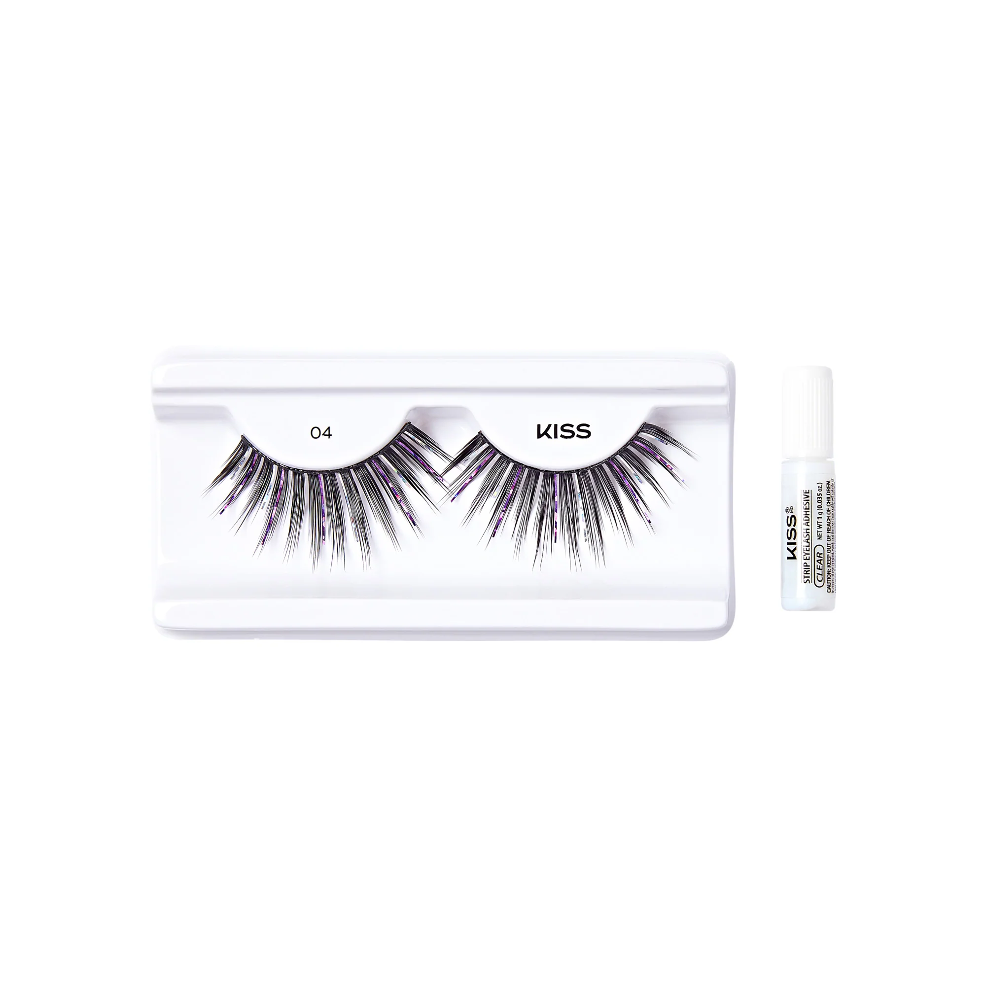 KISS Halloween 'Full Moon Fantasy' False Eyelashes, Decorated - Midnight Queen - Image 3