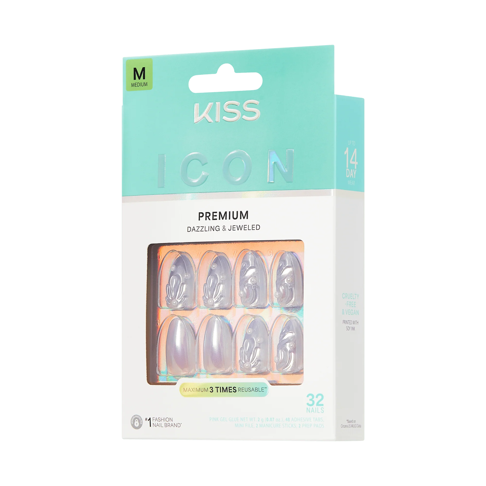 KISS ICON Press On Glue Nails - Remarkable - Image 8