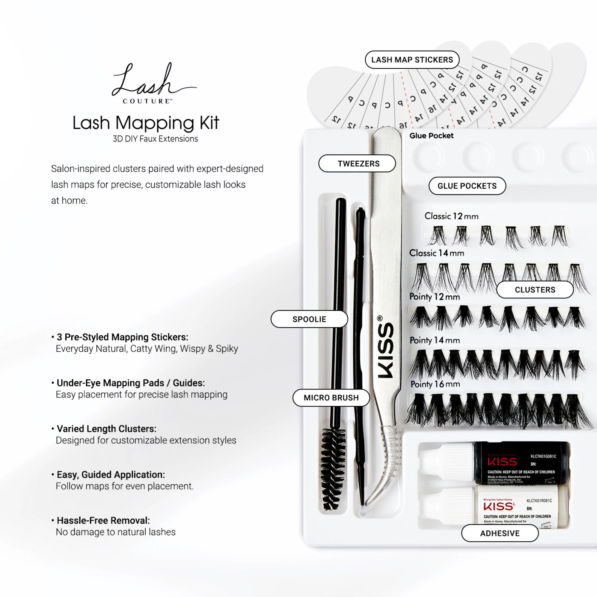 KISS Lash Couture Lash Mapping Kit - Image 8