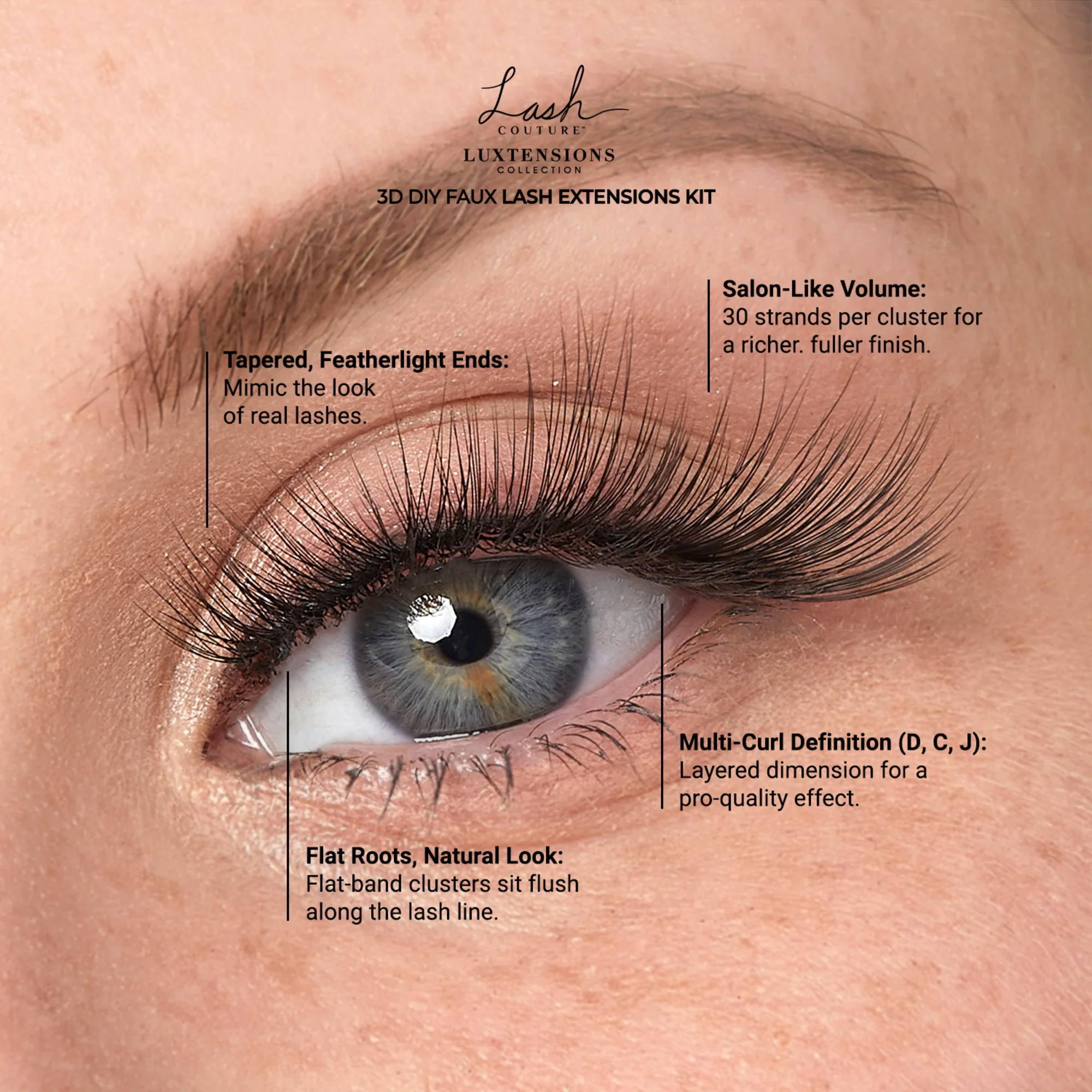 KISS Lash Couture Luxtensions Kit - Image 5