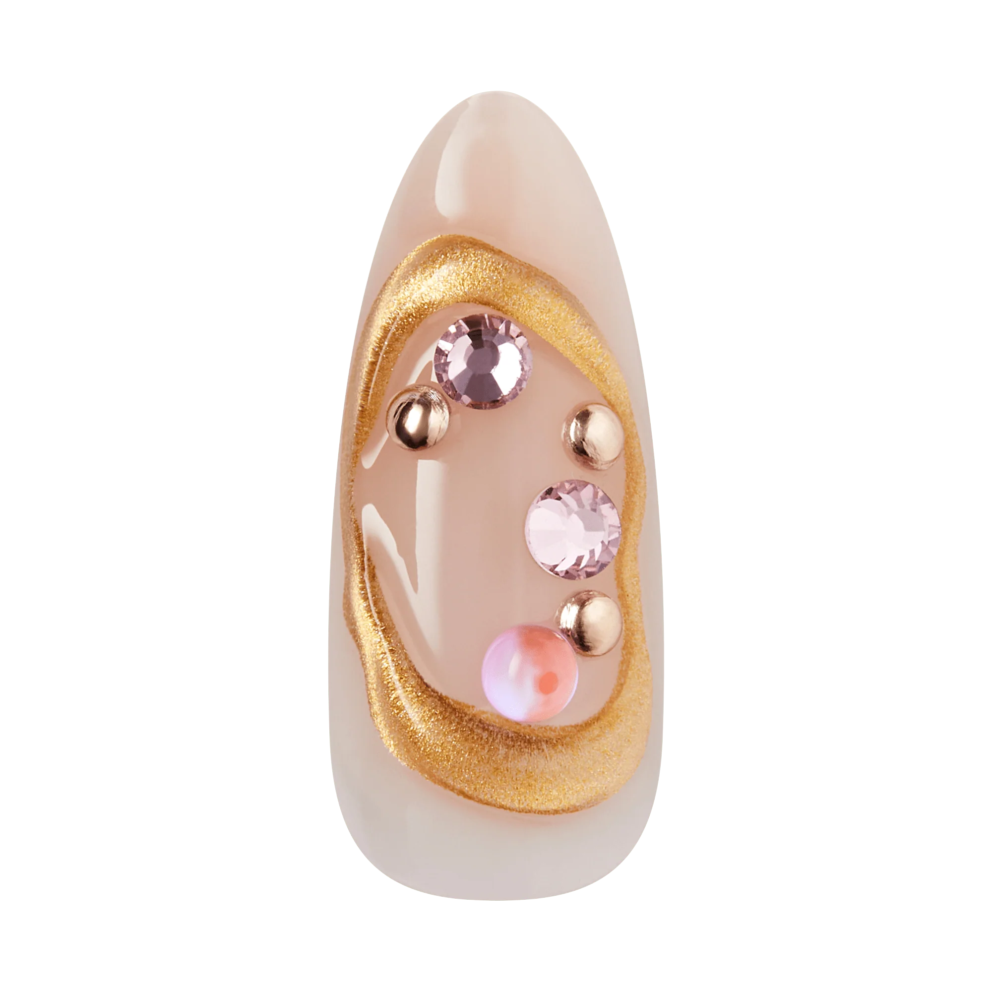 KISS LUXE Press On Glue Nails - Aurelia Meadow - Image 5