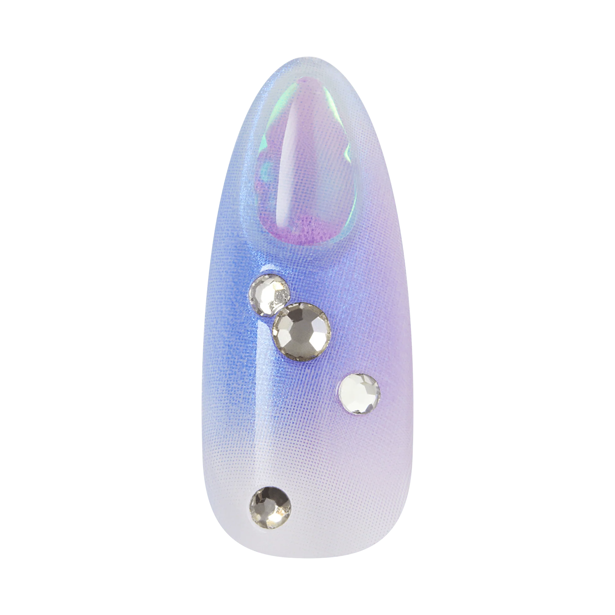 KISS LUXE Press On Glue Nails - Jasmine Skies - Image 6