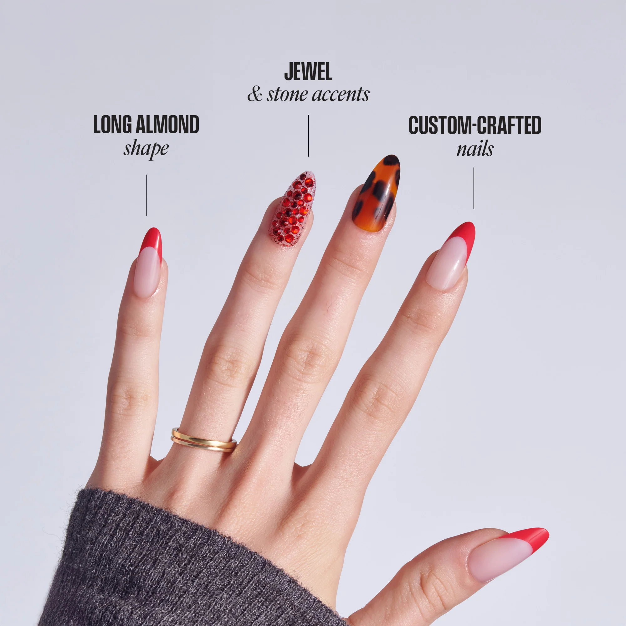 KISS LUXE Press On Glue Nails - Tidal Quest - Image 9