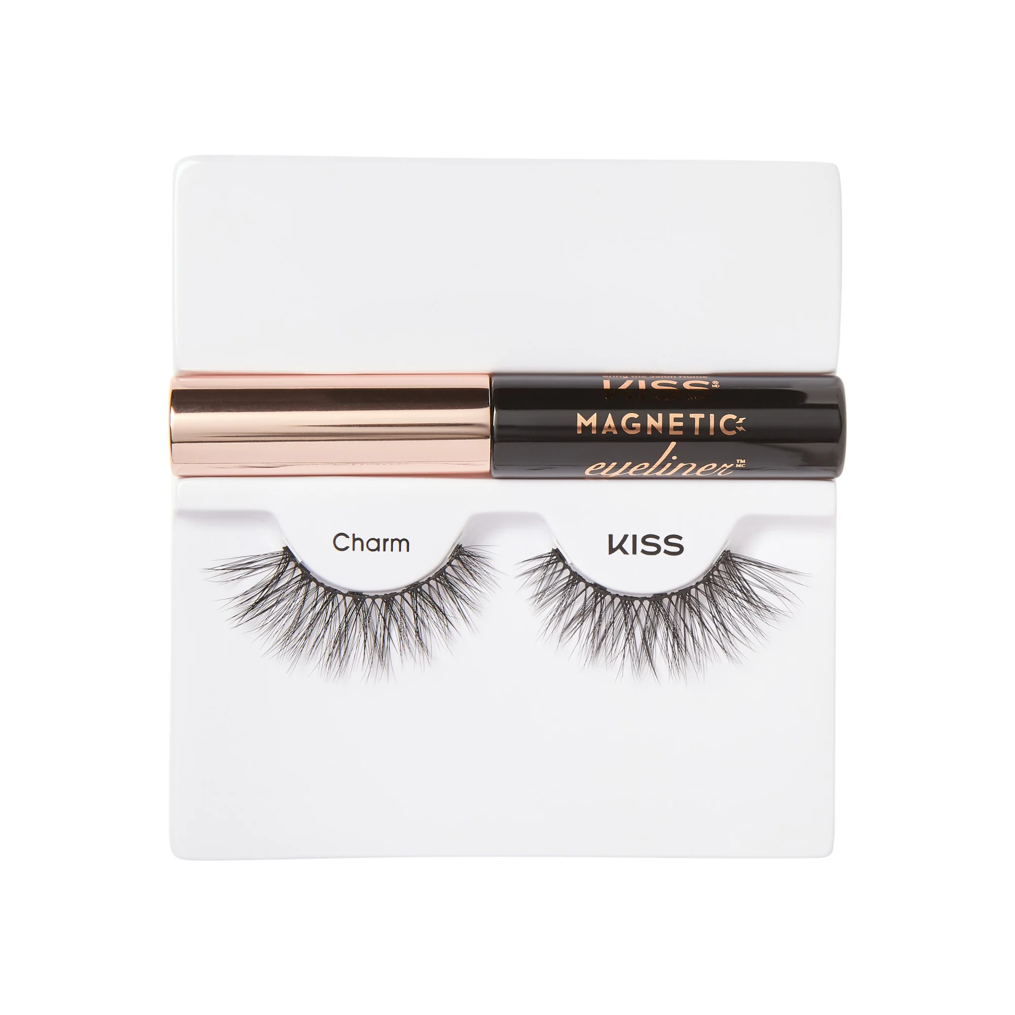 KISS Magnetic Eyeliner & Lashes - Charm - Image 2