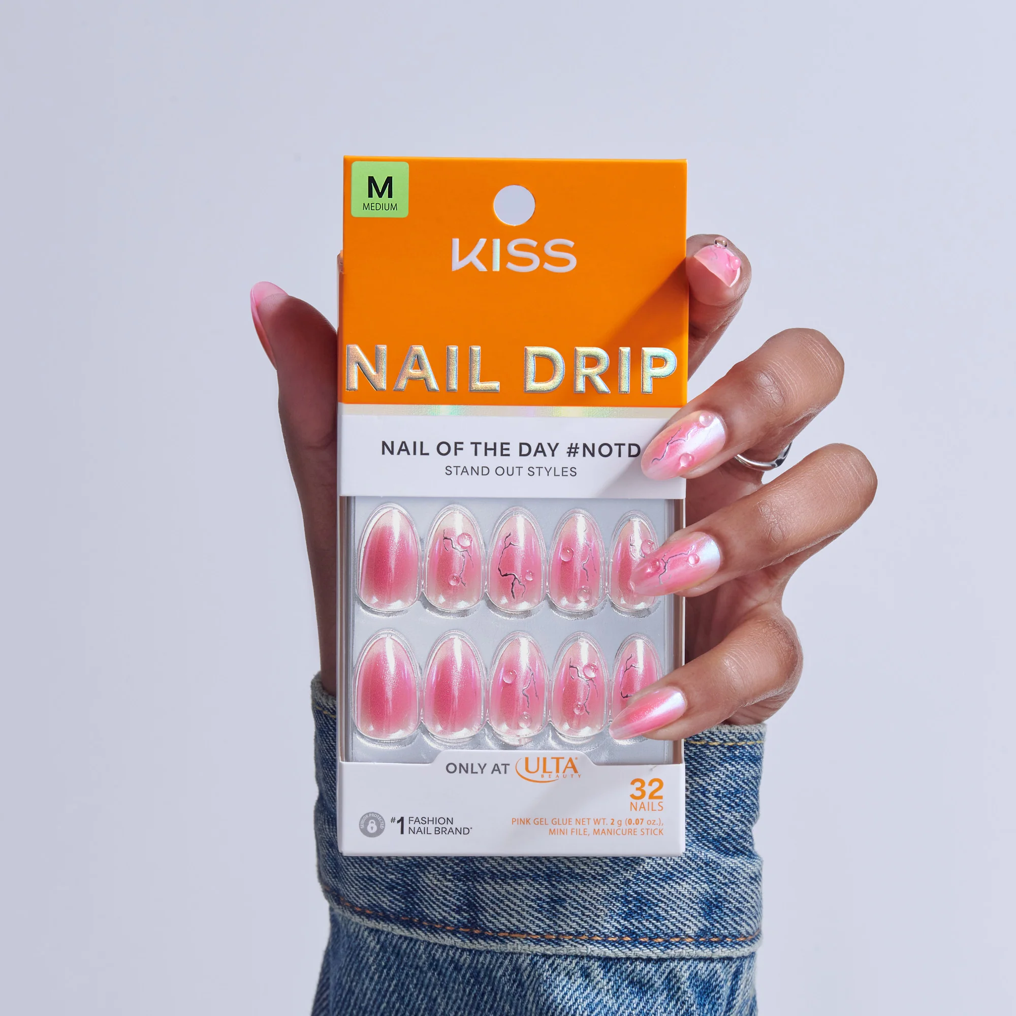 KISS NAIL DRIP Press On Glue Nails - Eternal Drift - Image 2