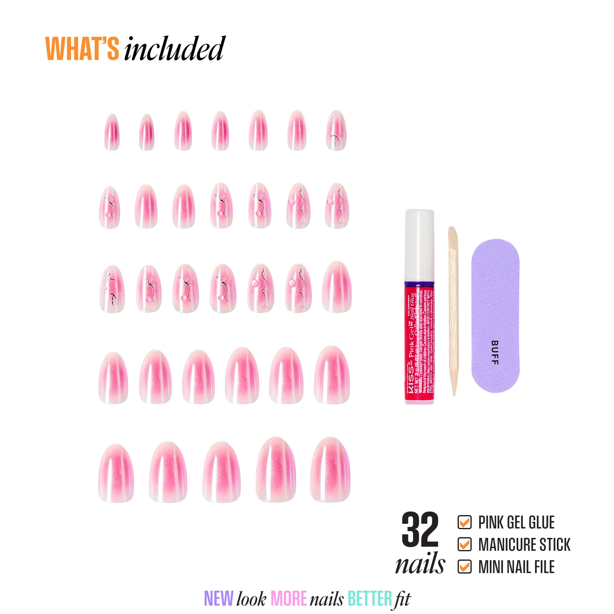 KISS NAIL DRIP Press On Glue Nails - Eternal Drift - Image 4