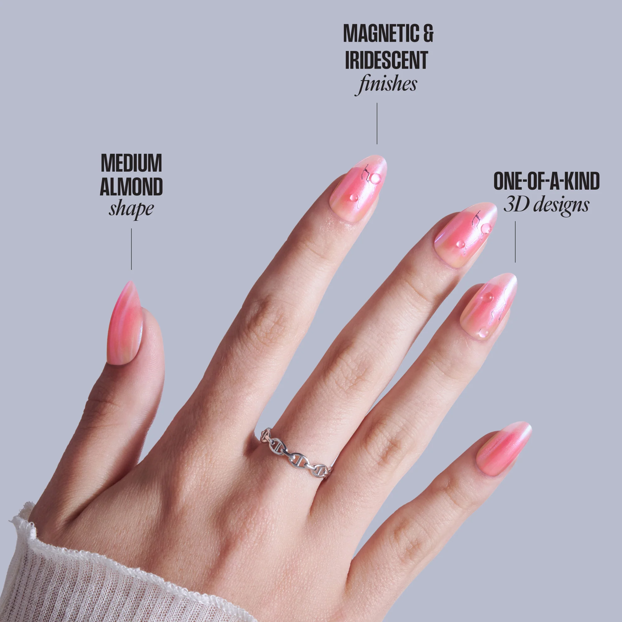 KISS NAIL DRIP Press On Glue Nails - Eternal Drift - Image 9