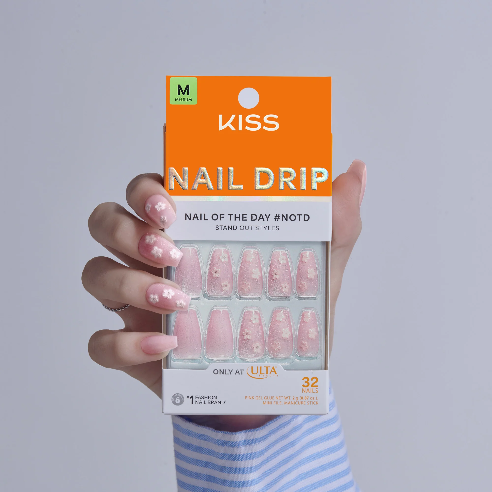 KISS NAIL DRIP Press On Glue Nails - Harmonious - Image 2
