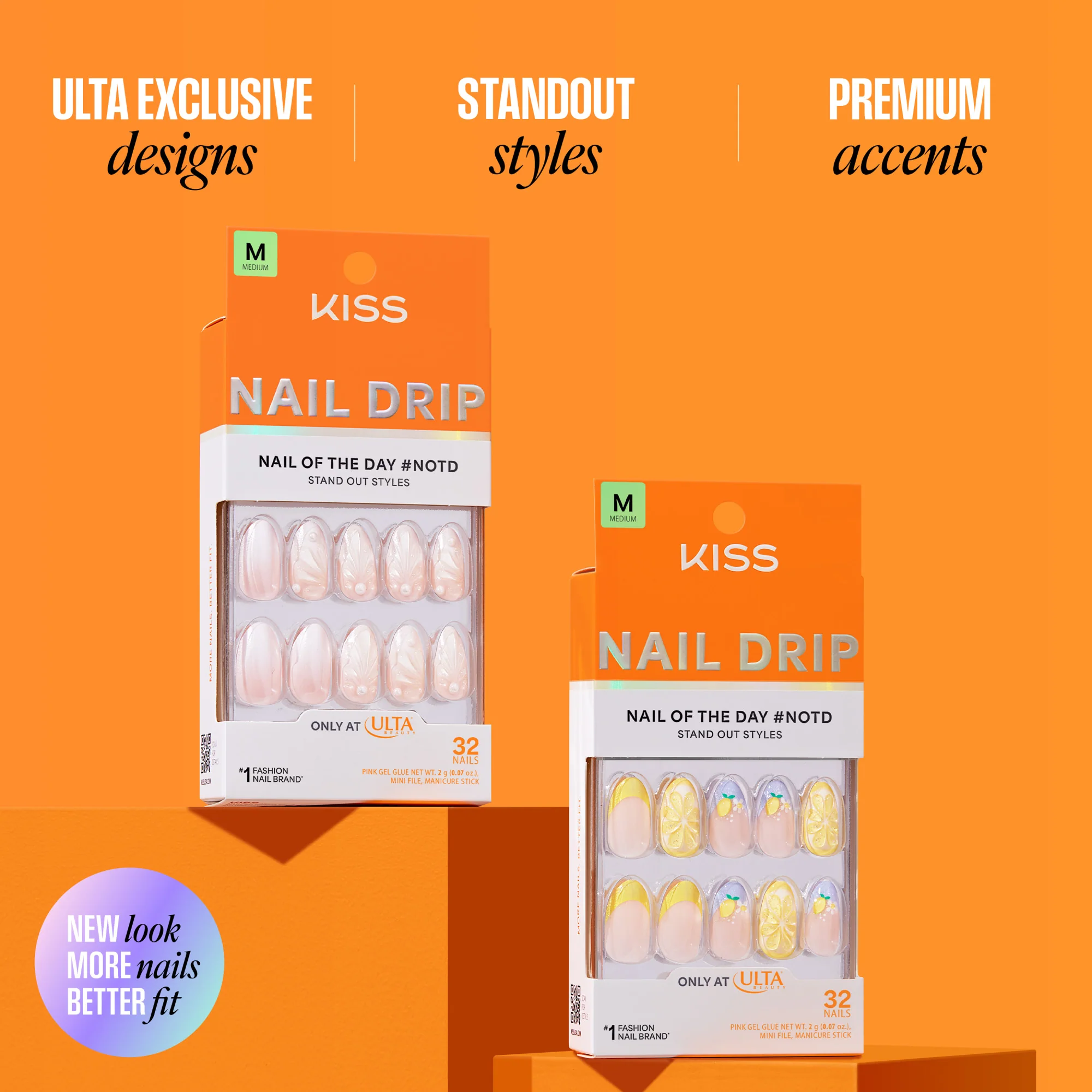 KISS NAIL DRIP Press On Glue Nails - Euphoric Leap - Image 11
