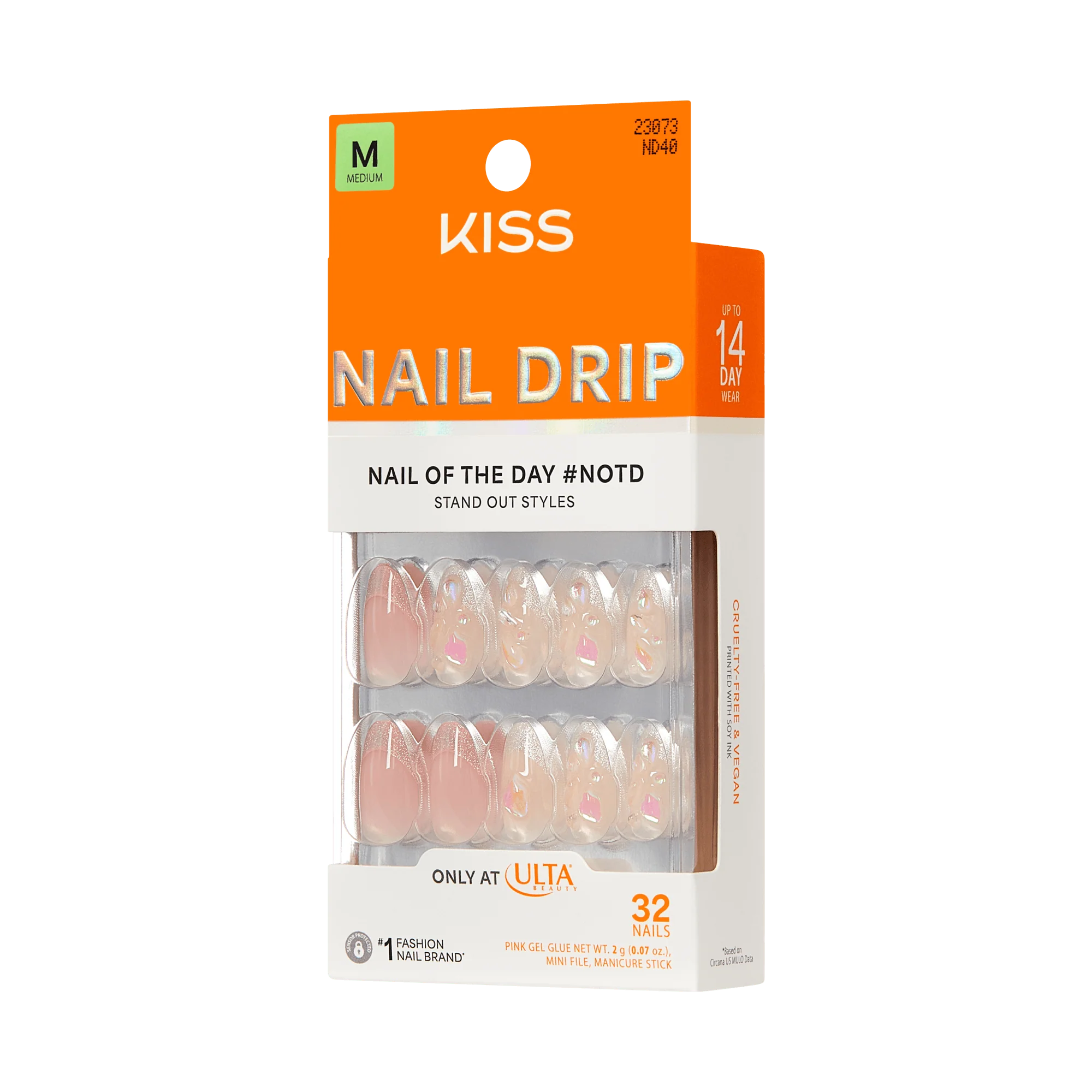 KISS NAIL DRIP Press On Glue Nails - Vivid - Image 8