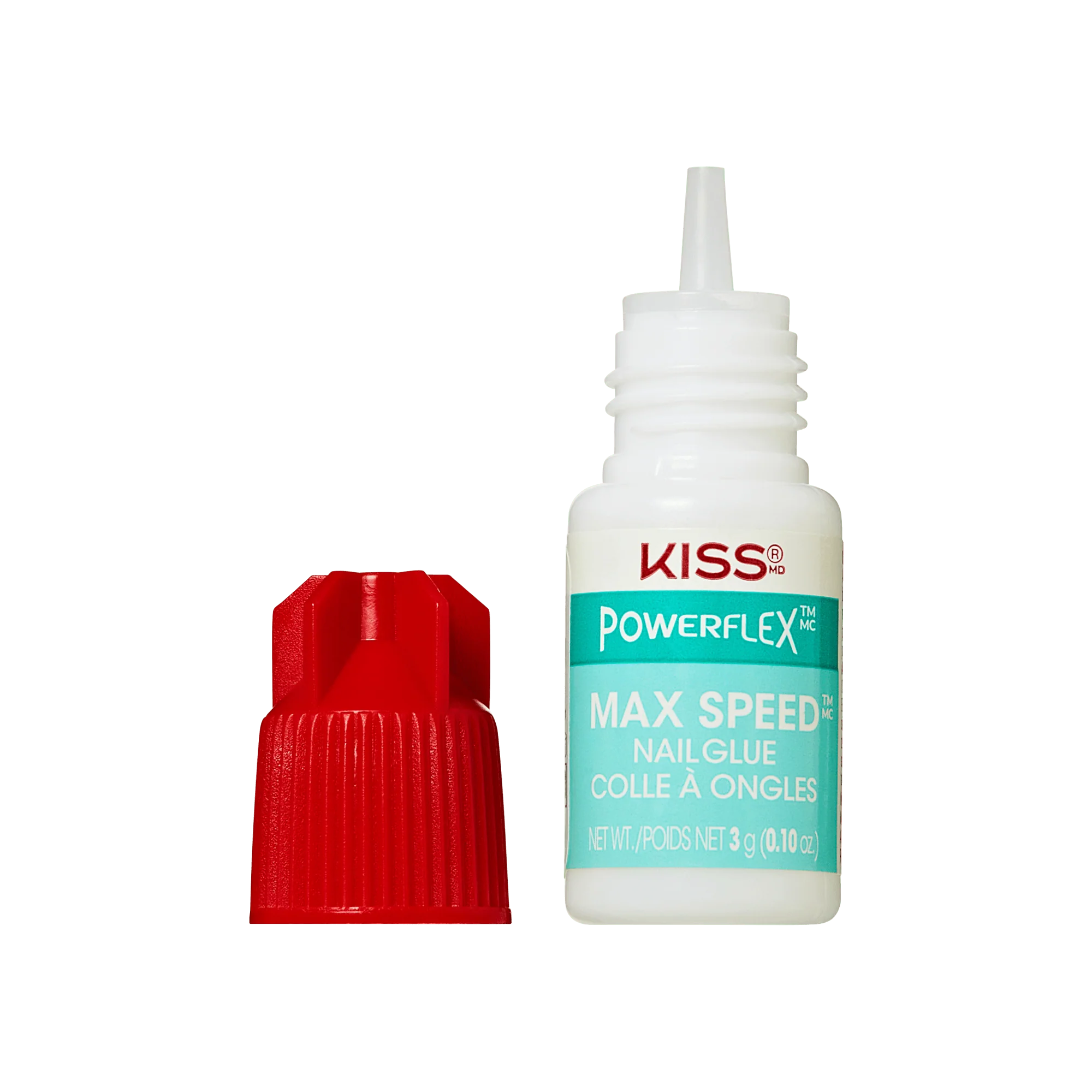 KISS PowerFlex Maximum Speed Nail Glue - 0.10 oz. - Image 3