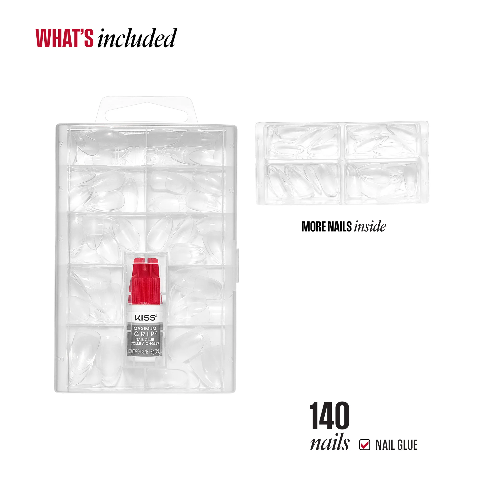 KISS Professional Full Cover Press On Nails - Unlimited - Image 3