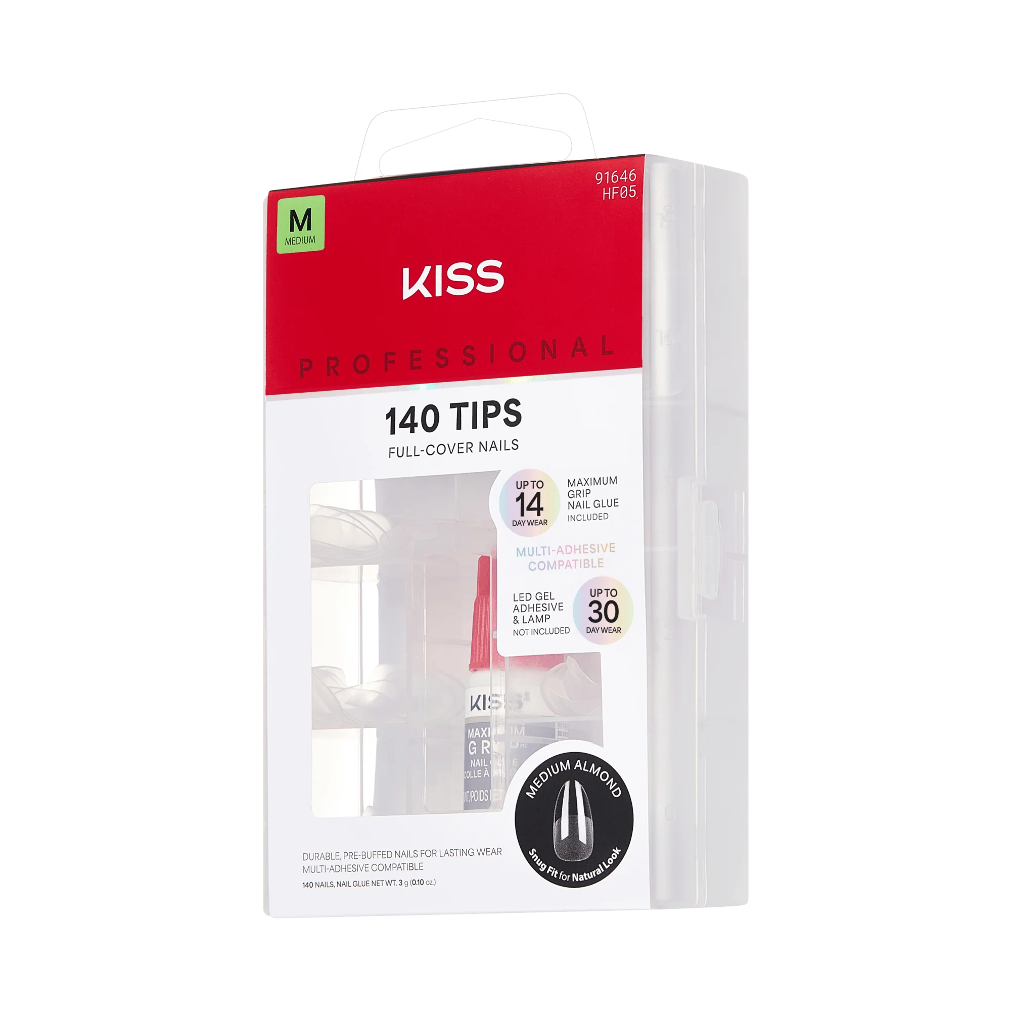 KISS Professional Full Cover Press On Nails - Unlimited - Image 5