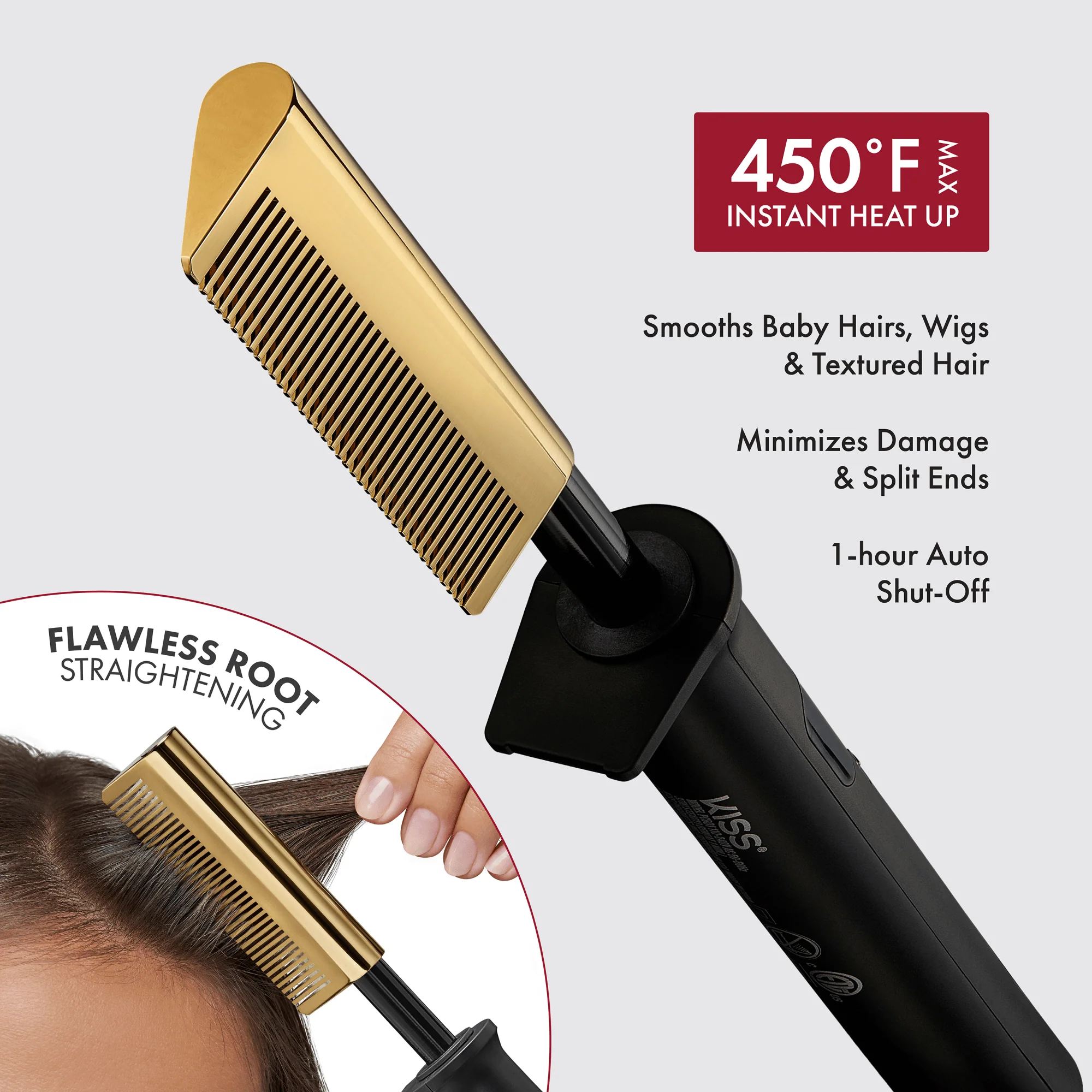 KISS Professional Pressing Comb - Image 14