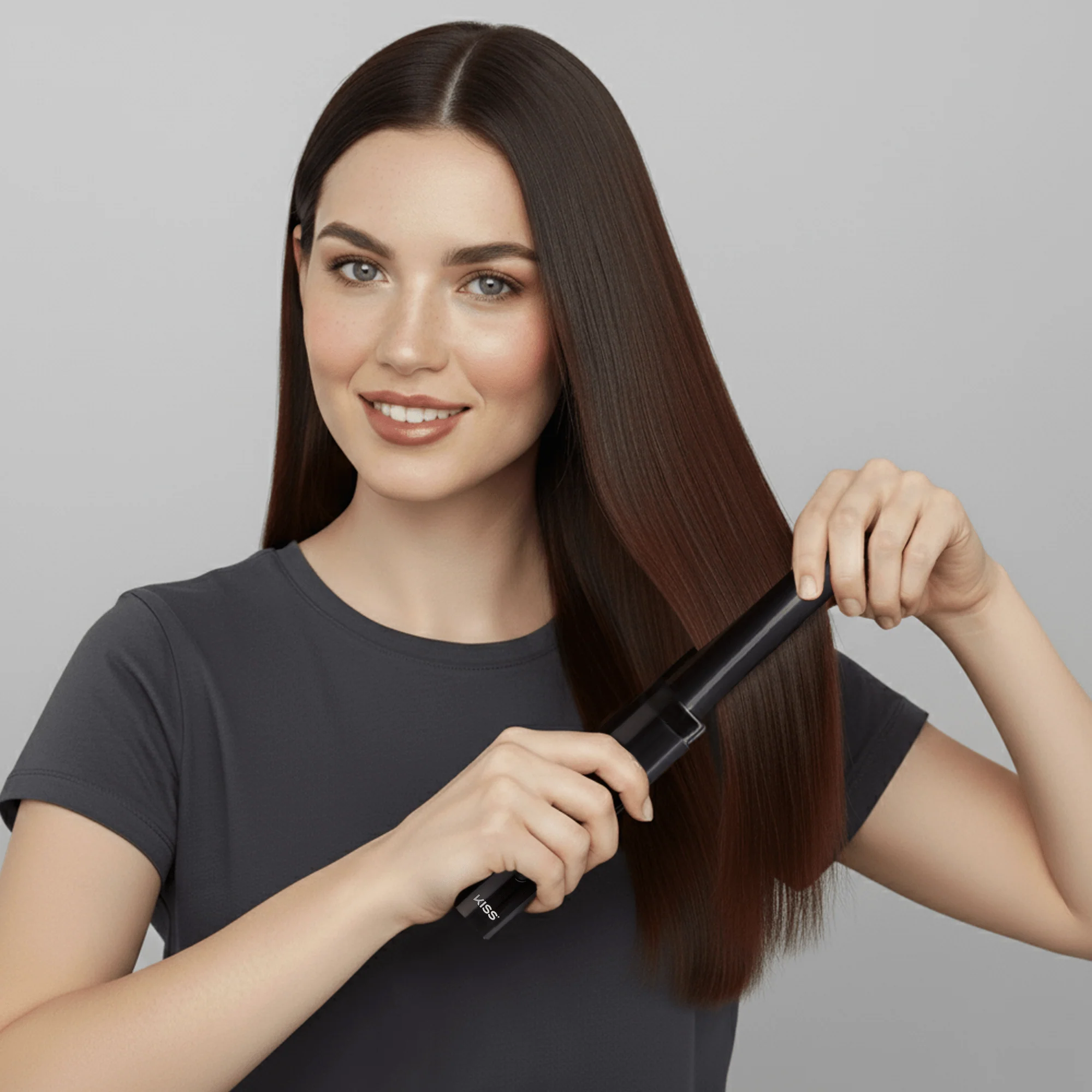 KISS Portable Cordless Flat Iron Hair Straightener - Image 3