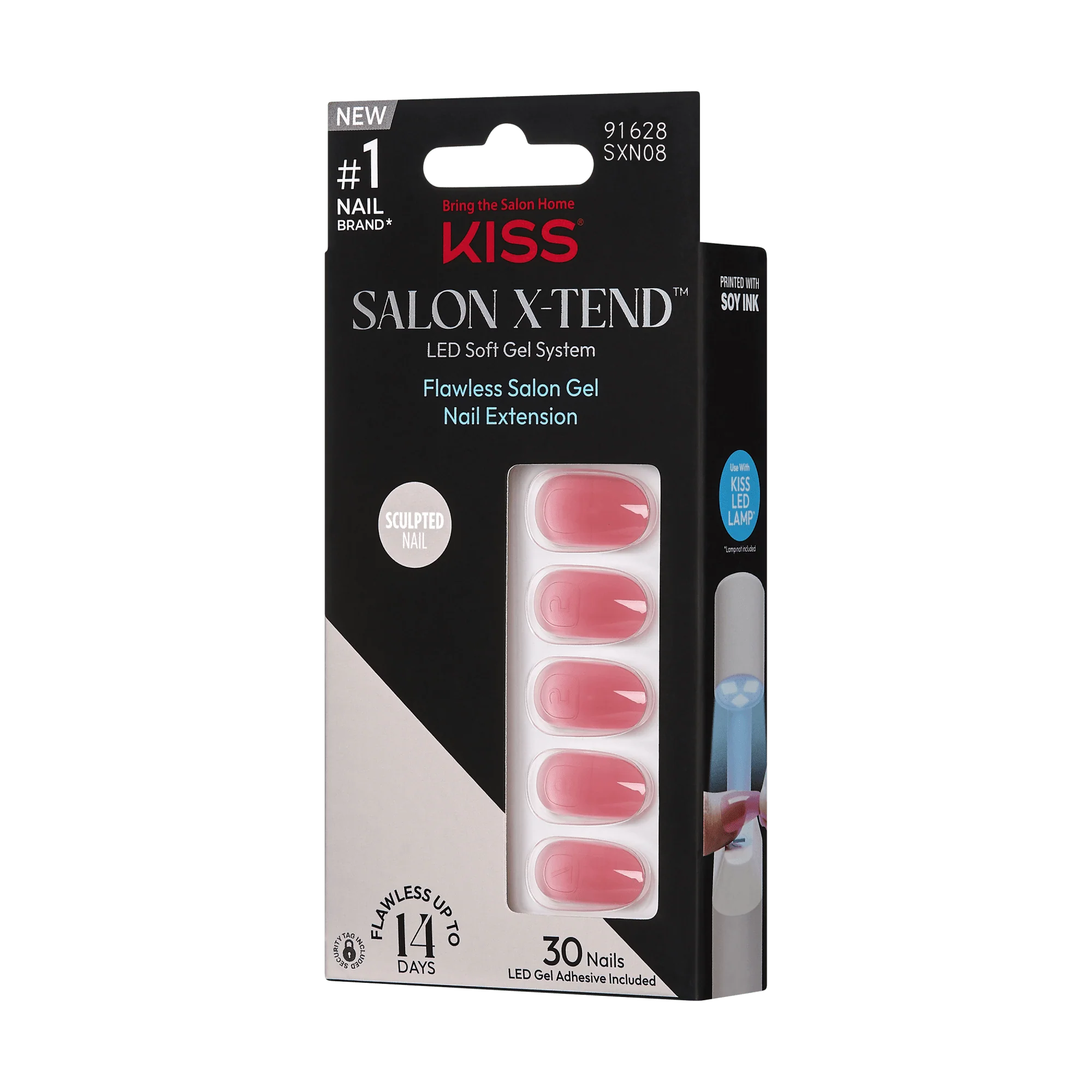 KISS Salon X-tend Color Press On Gel Nails - A Happy Day - Image 2
