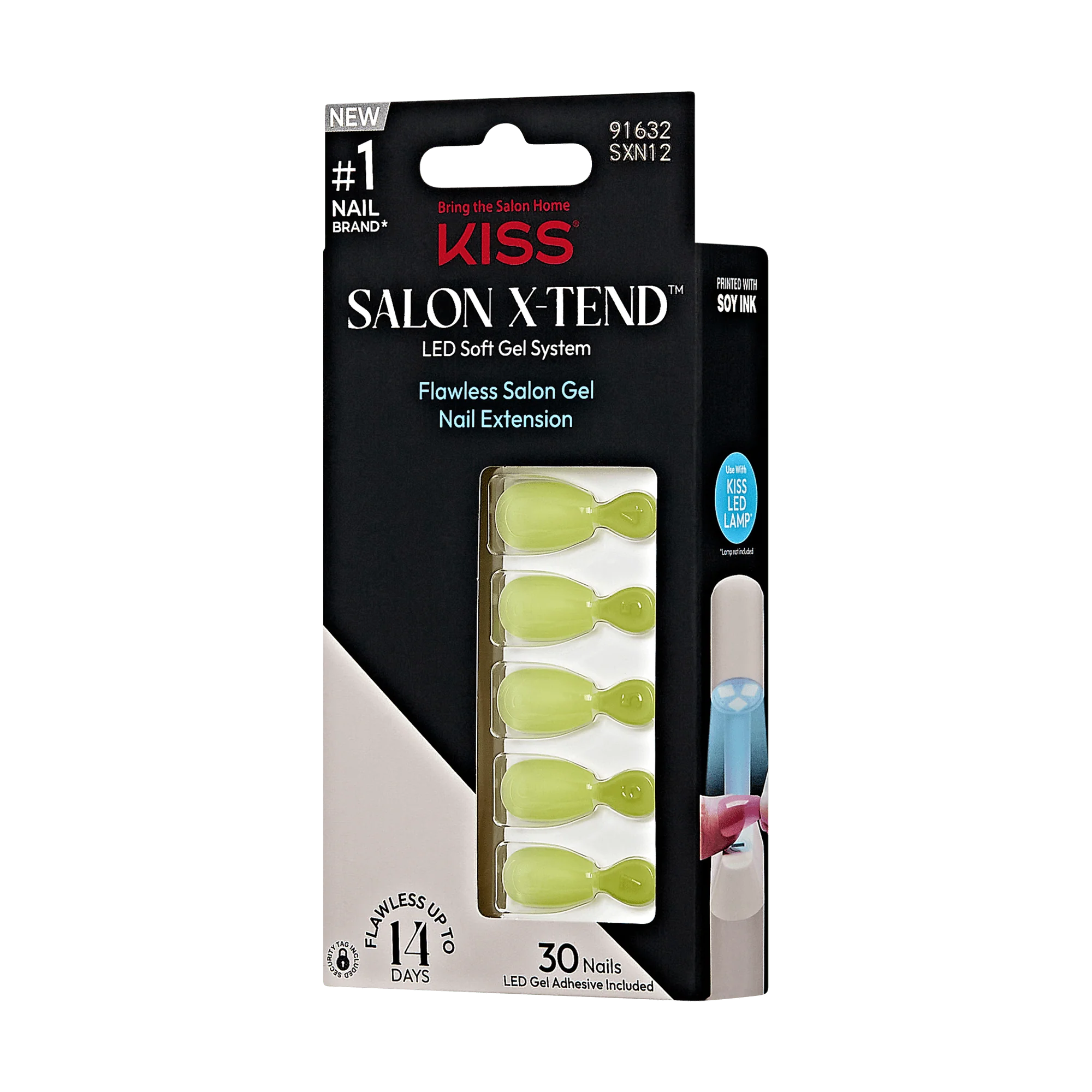 KISS Salon X-tend Color Press On Gel Nails - I Got This - Image 2