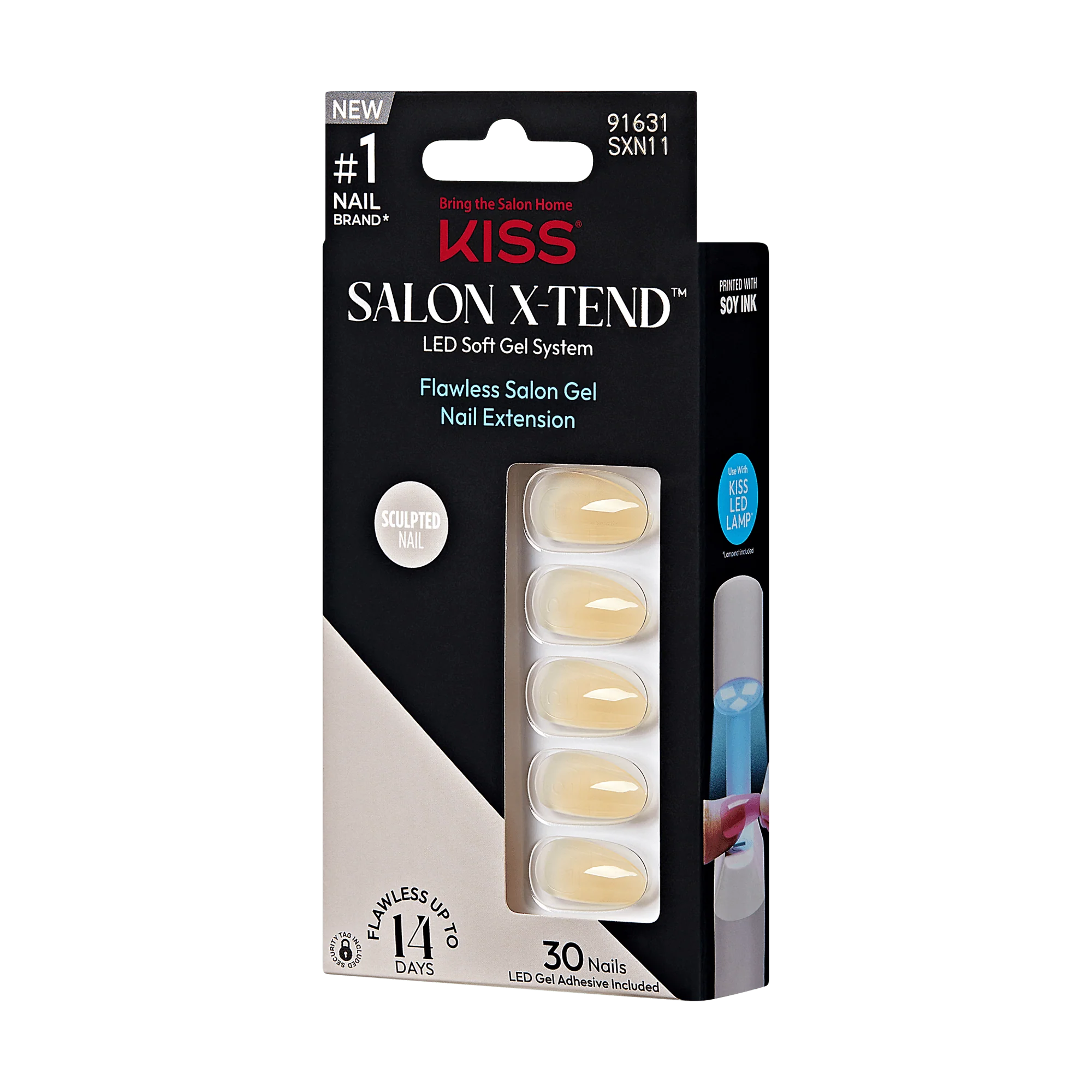 KISS Salon X-tend Color Press On Gel Nails - Me Like U - Image 2