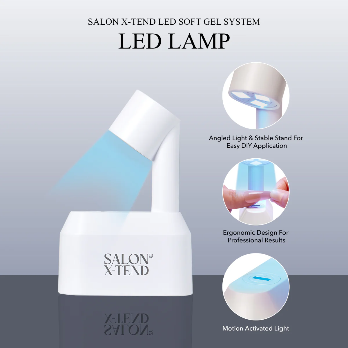 KISS Salon X-tend LED Soft Gel Starter Kit System – Pure - Image 8