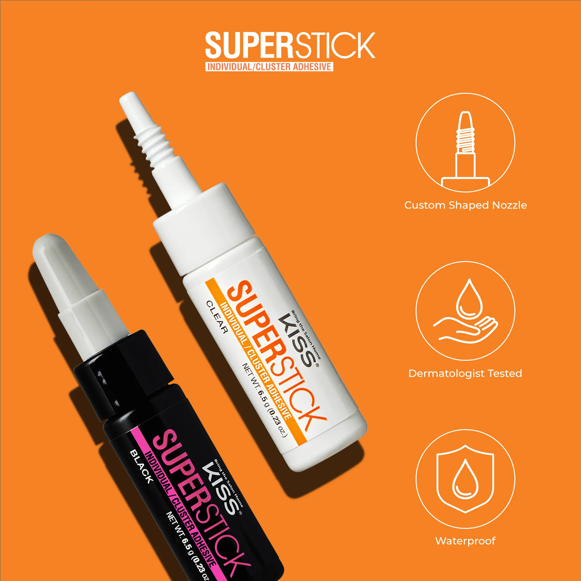 KISS SuperStick Lash Cluster Adhesive - Clear - Image 8