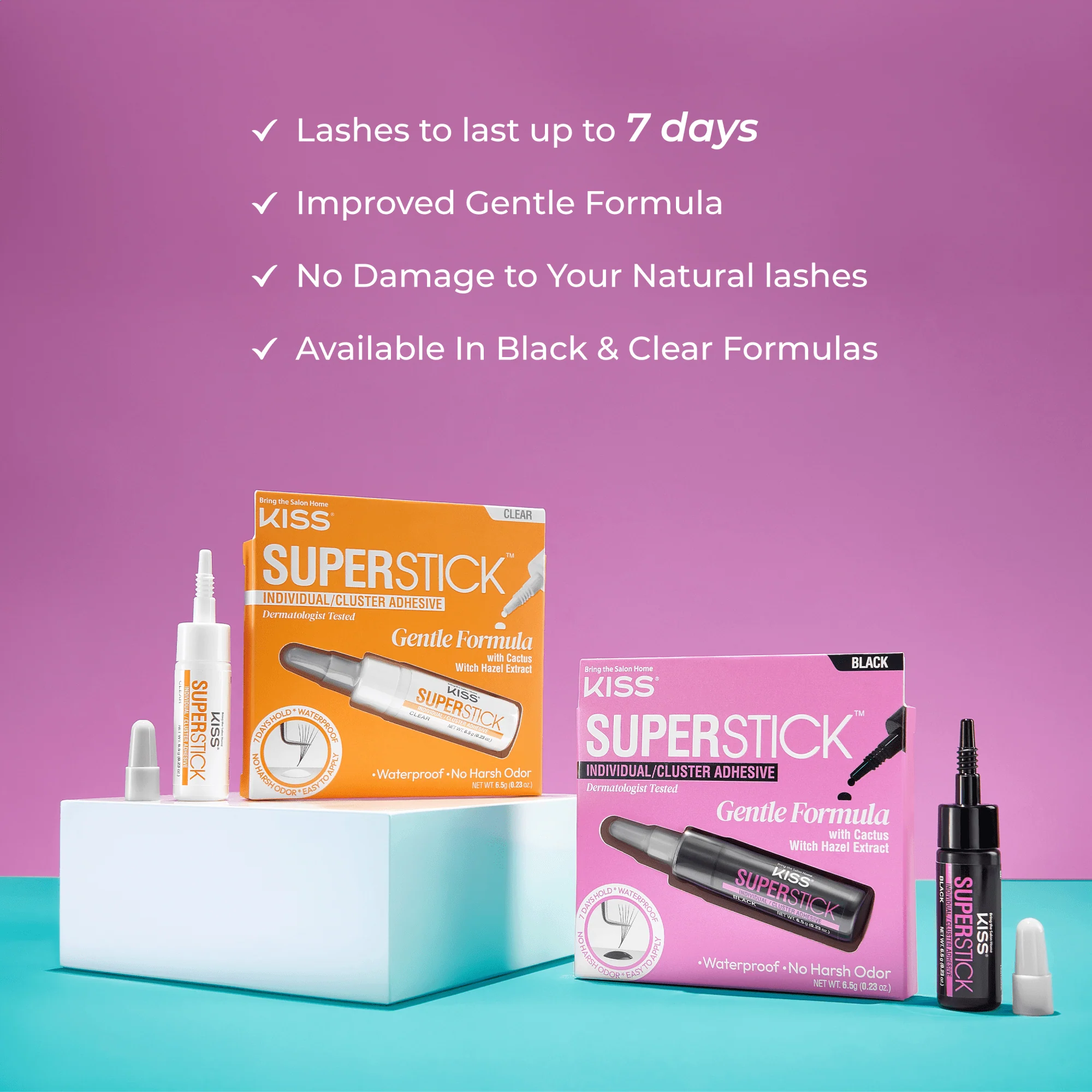 KISS SuperStick Lash Cluster Adhesive - Clear - Image 9