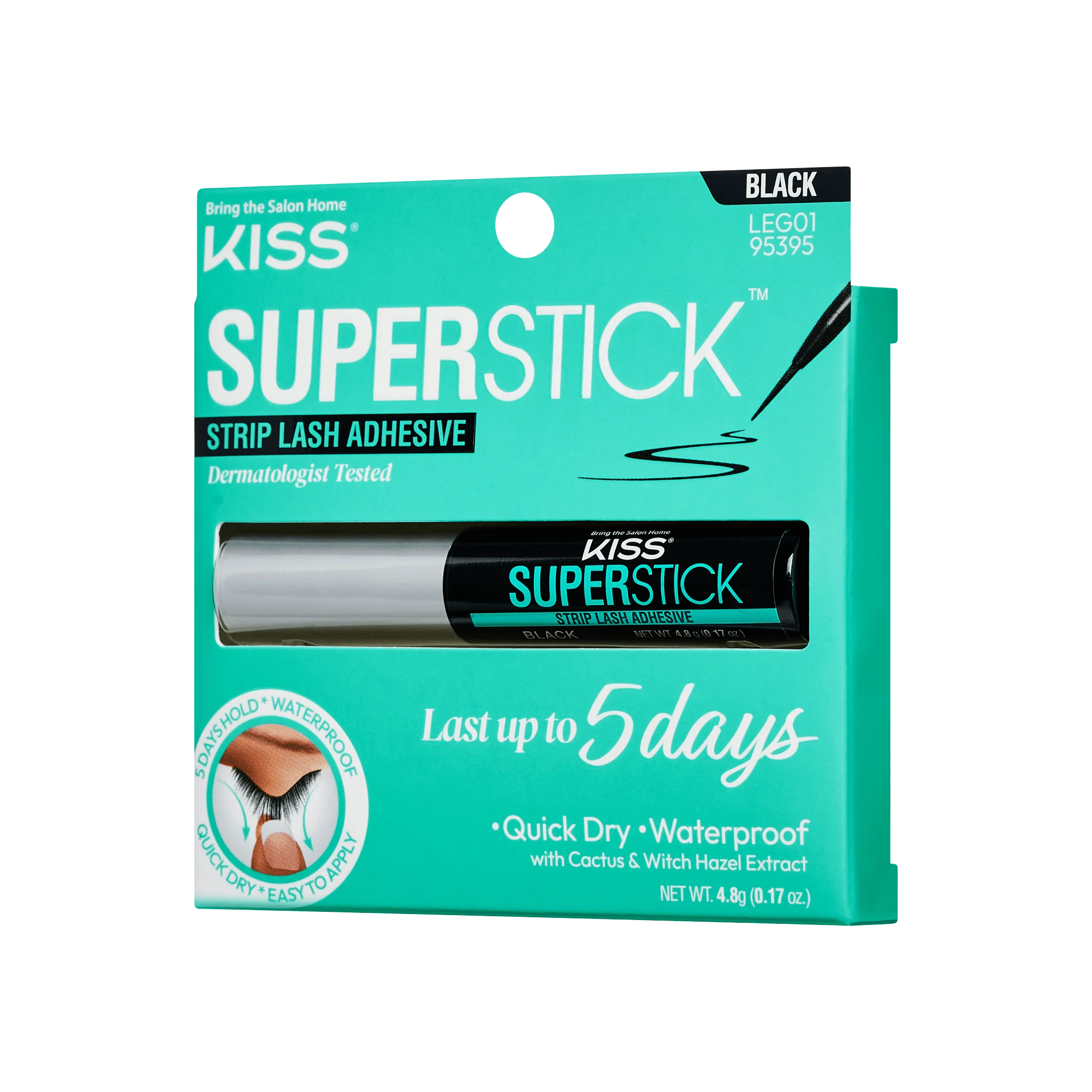 KISS SuperStick Strip Lash Adhesive - Black
