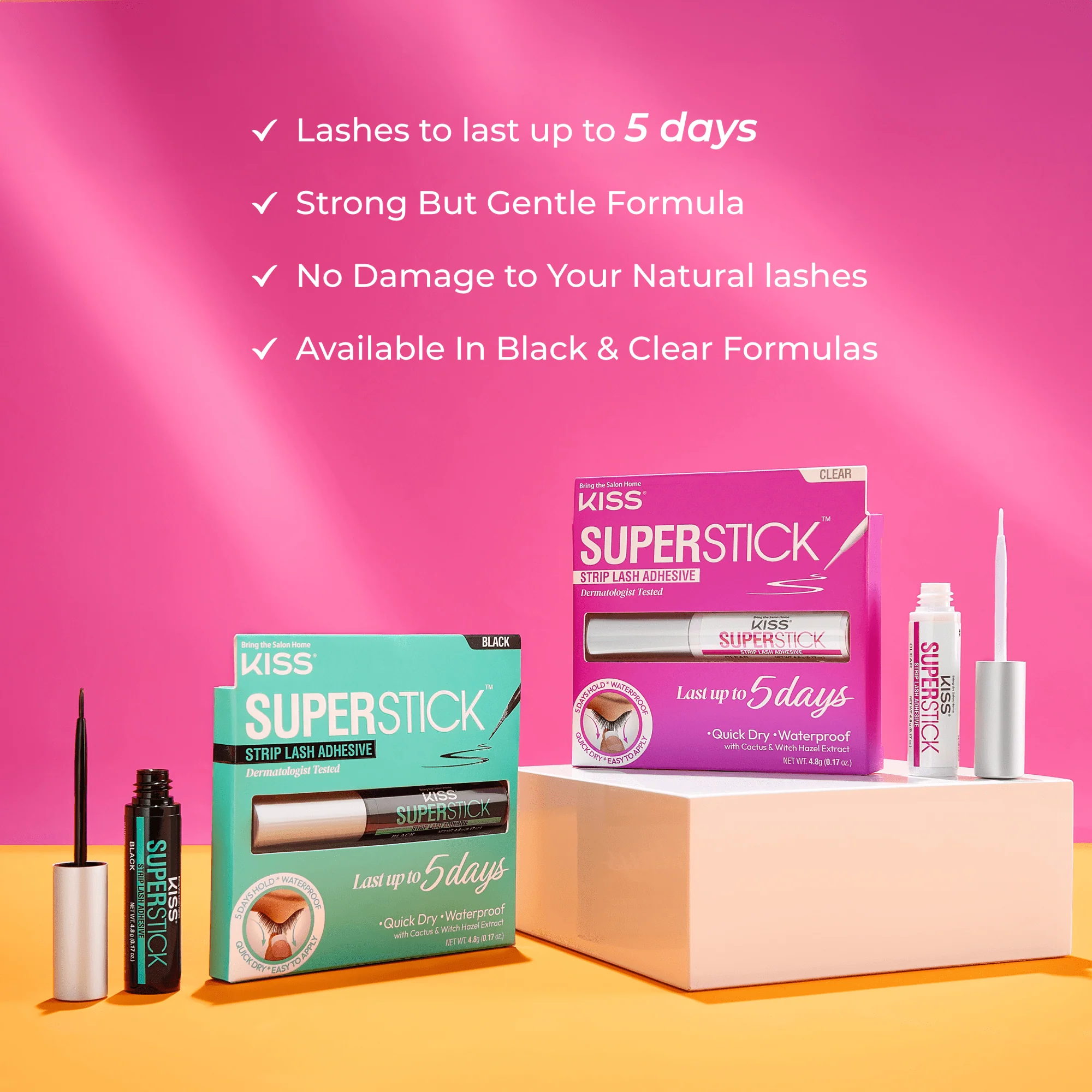 KISS SuperStick Strip Lash Adhesive - Black - Image 11
