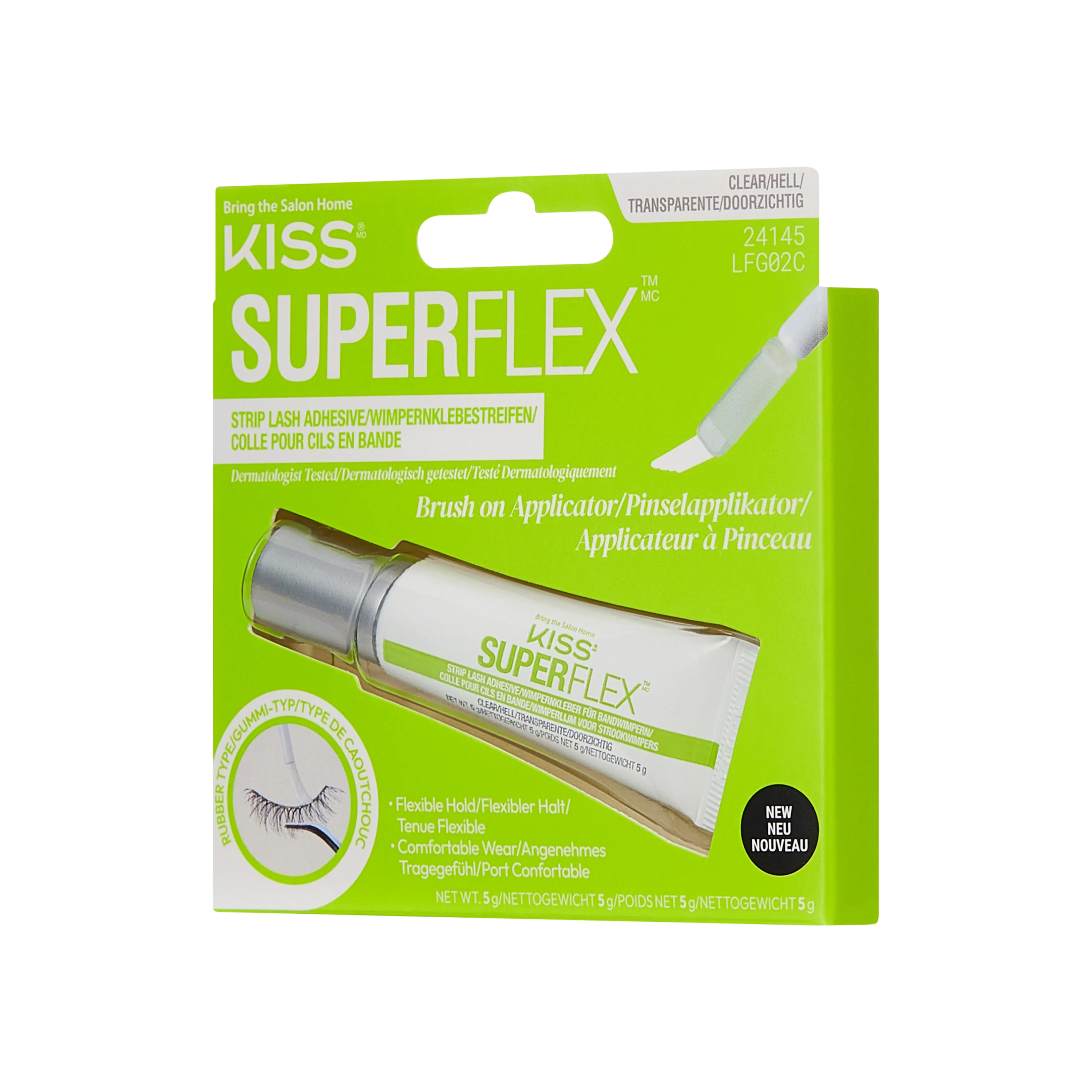 KISS Super Flex Latex Strip Lash Adhesive - Clear