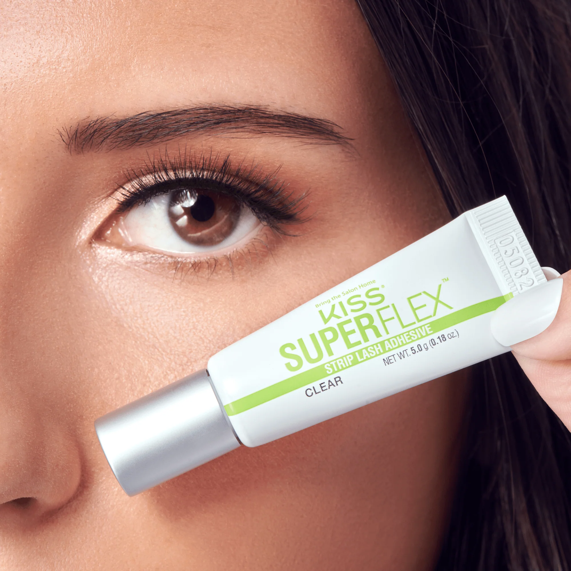 KISS Super Flex Latex Strip Lash Adhesive - Clear - Image 2
