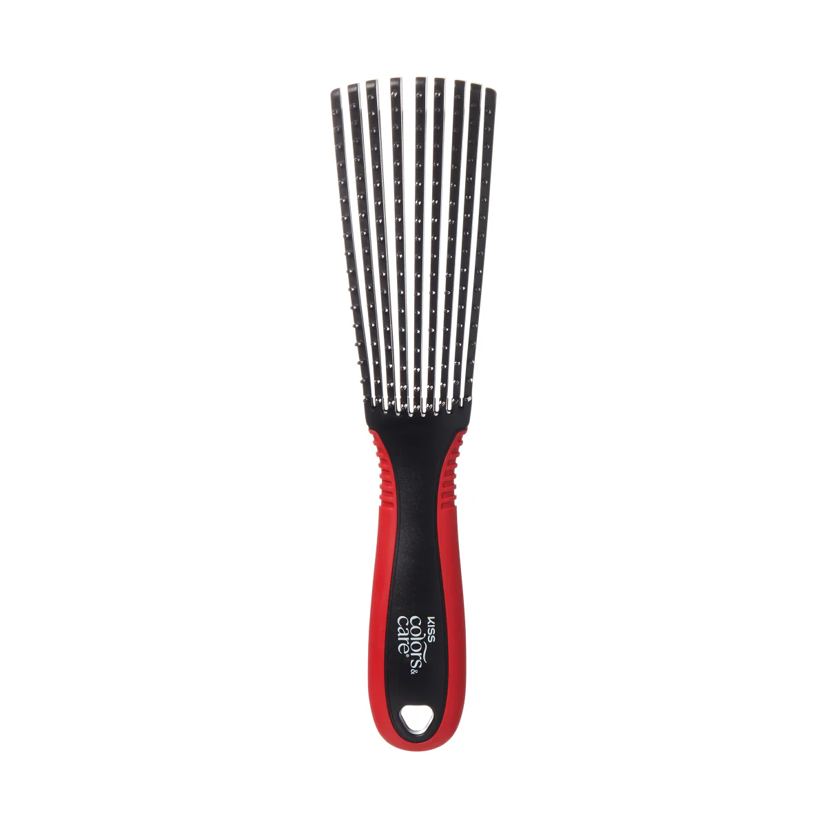 KISS Colors & Care Glide Detangling Brush - Large Black - Image 3
