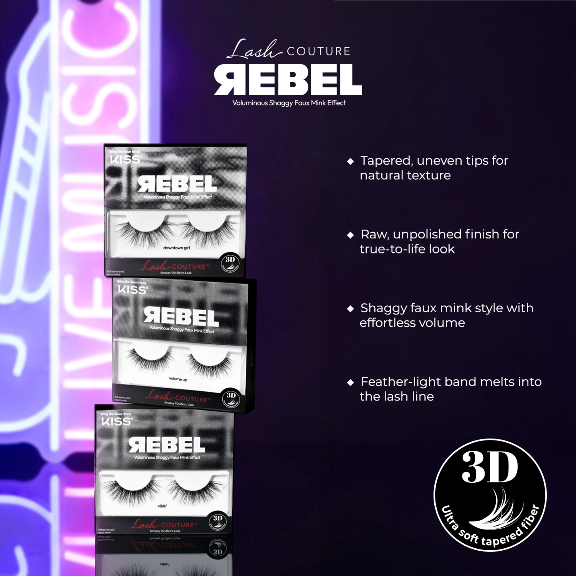 KISS Lash Couture Rebel Collection – volume up - Image 8