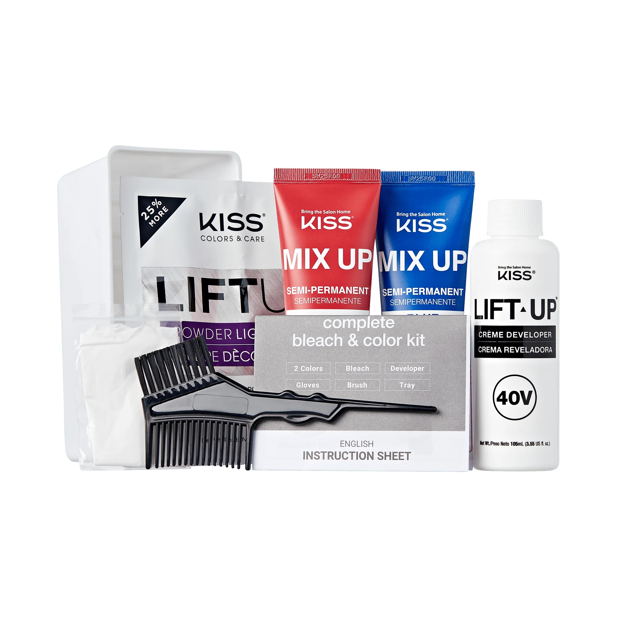 Mix Up Complete Hair Color Kit – Blue Moonlight & Crimson - Image 2
