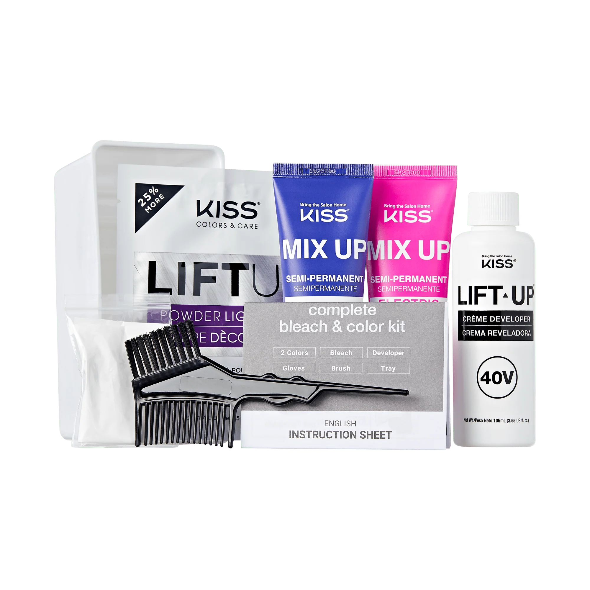 Mix Up Complete Hair Color Kit – Electric Pink & Amethyst - Image 2