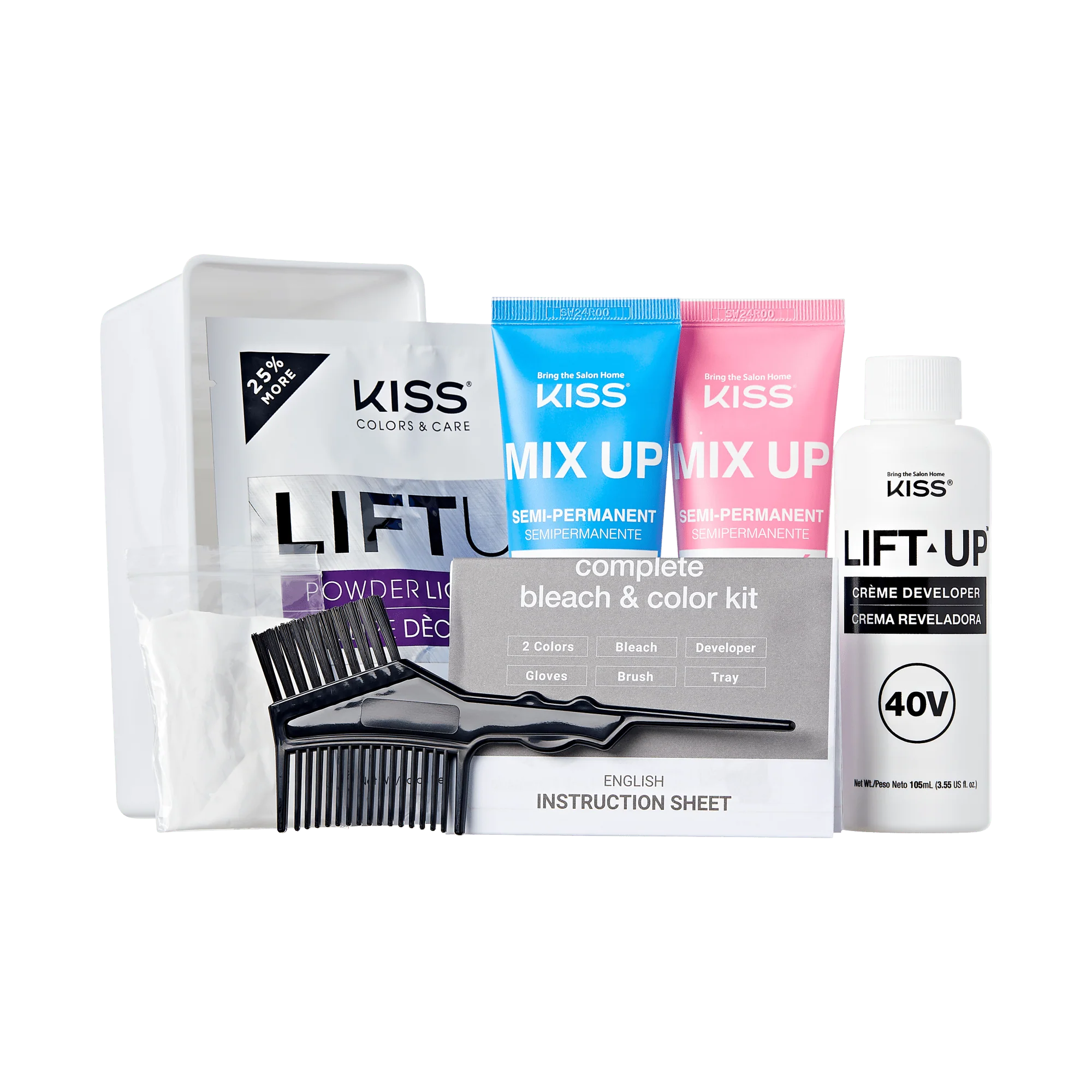 Mix Up Complete Hair Color Kit – Frose & Blue Topaz - Image 2