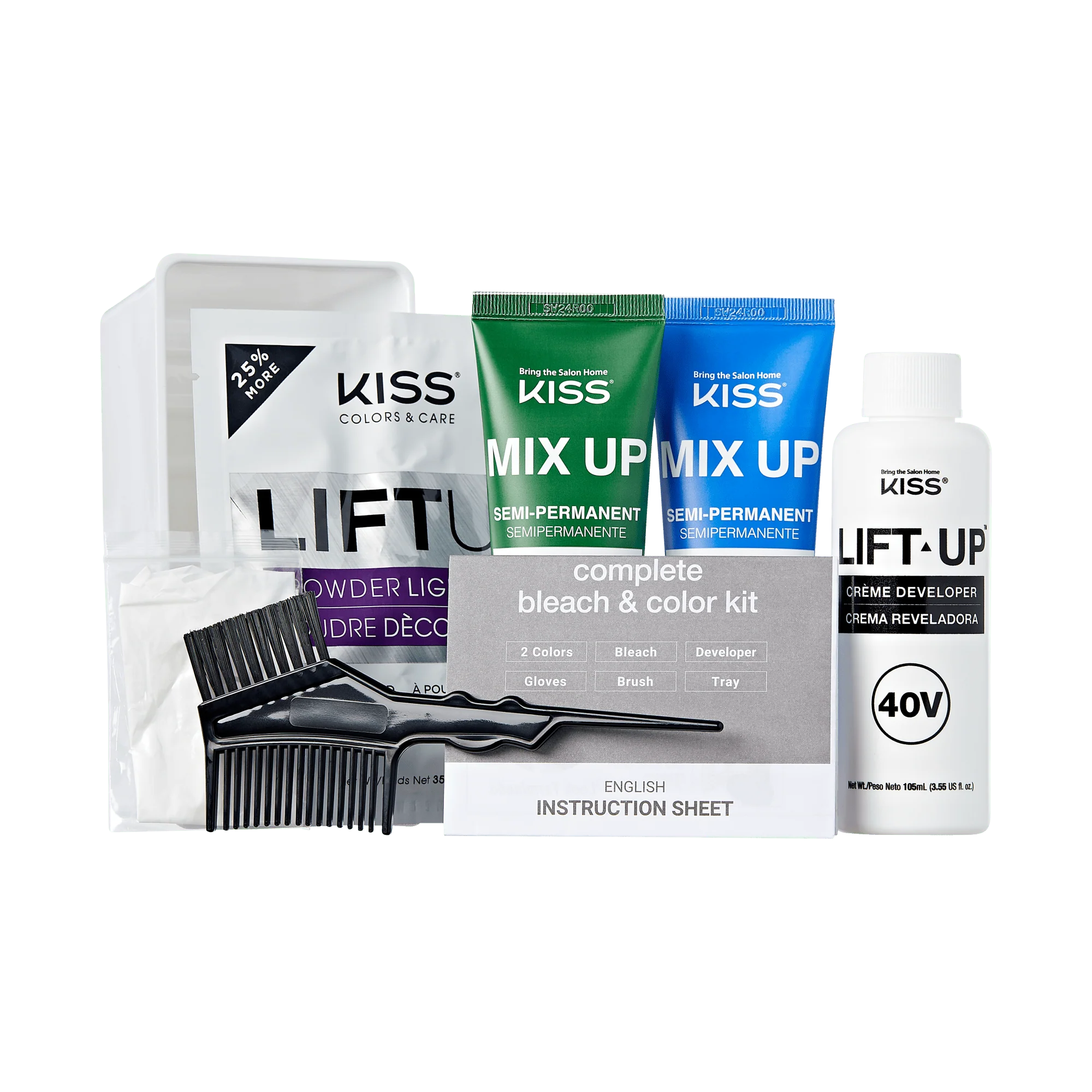 Mix Up Complete Hair Color Kit – Sapphire & Alpine Green - Image 2