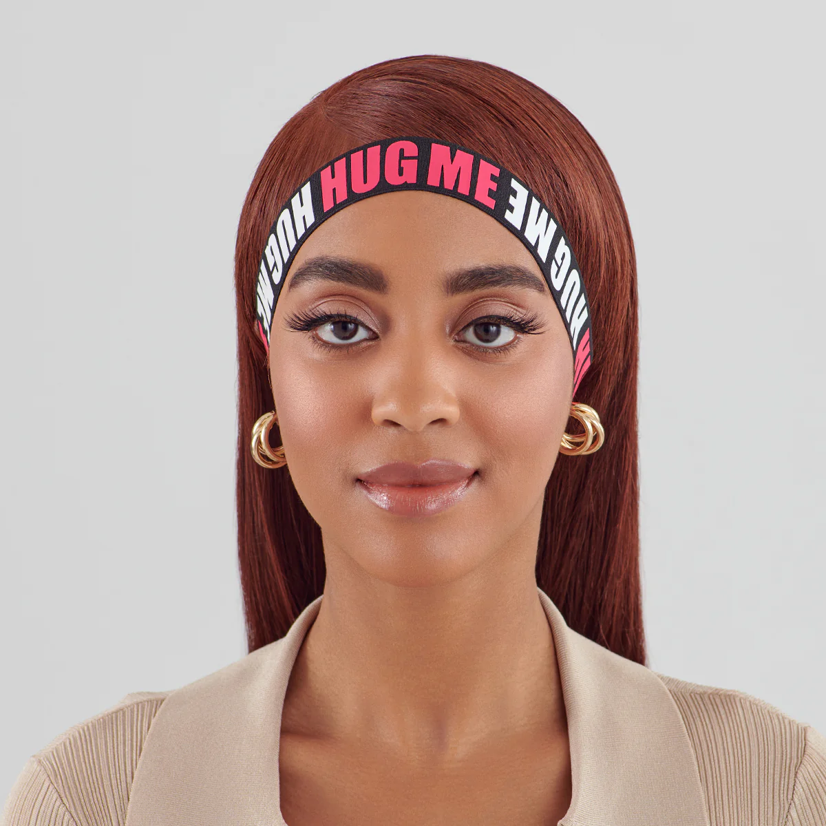KISS Colors & Care Perfect Melt Elastic Band - Hug me, 1 1/8" - Image 2